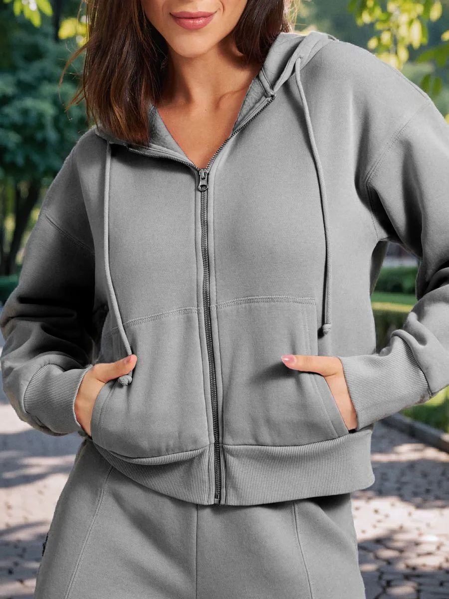 Bluză sport cu fermoar lung