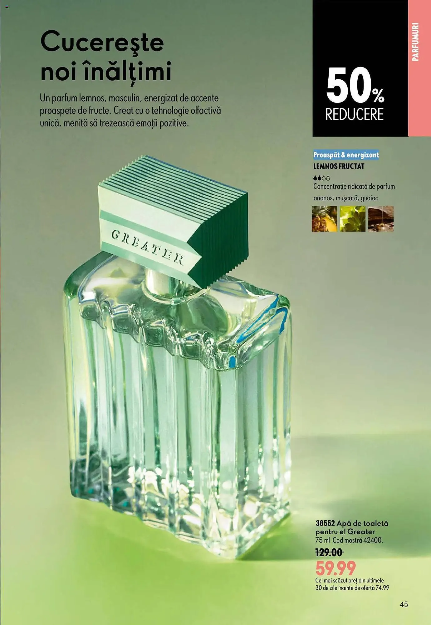 Catalog Catalog Oriflame de la 17 iunie până la 7 iulie 2026 - Revista Pagina 45