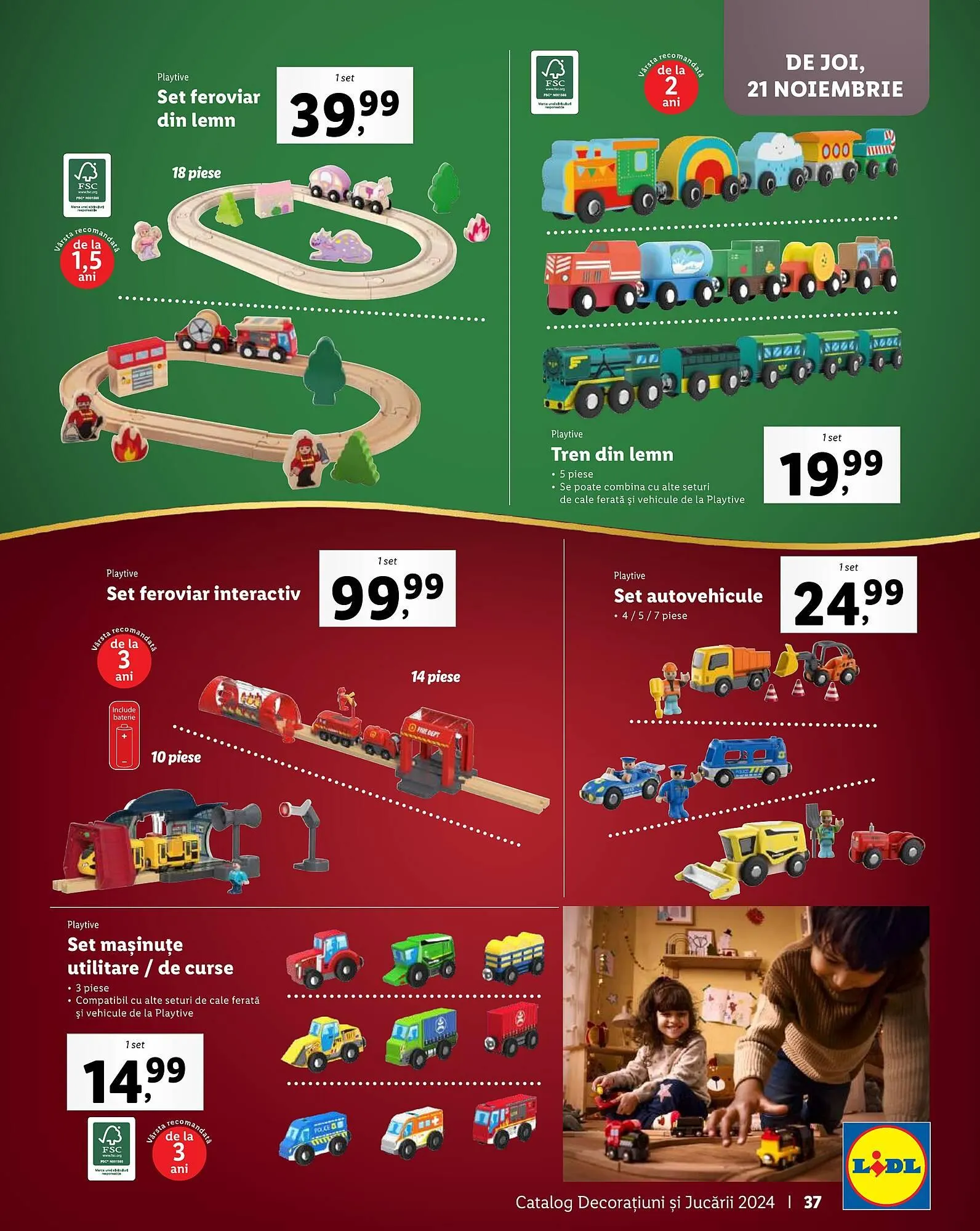 Catalog Catalog Lidl de la 4 noiembrie până la 24 decembrie 2024 - Revista Pagina 37