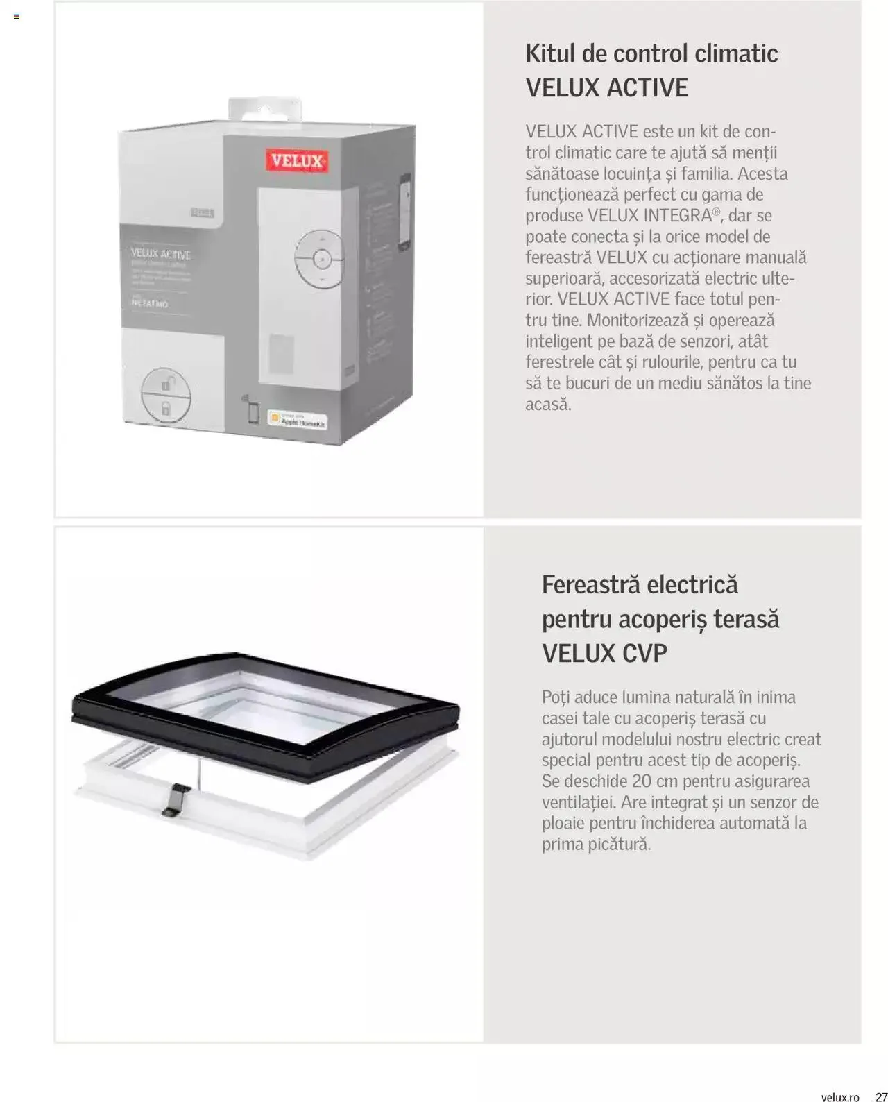 Catalog Velux catalog - Bucătăria ta reinventată de la 27 decembrie până la 31 decembrie 2024 - Revista Pagina 27