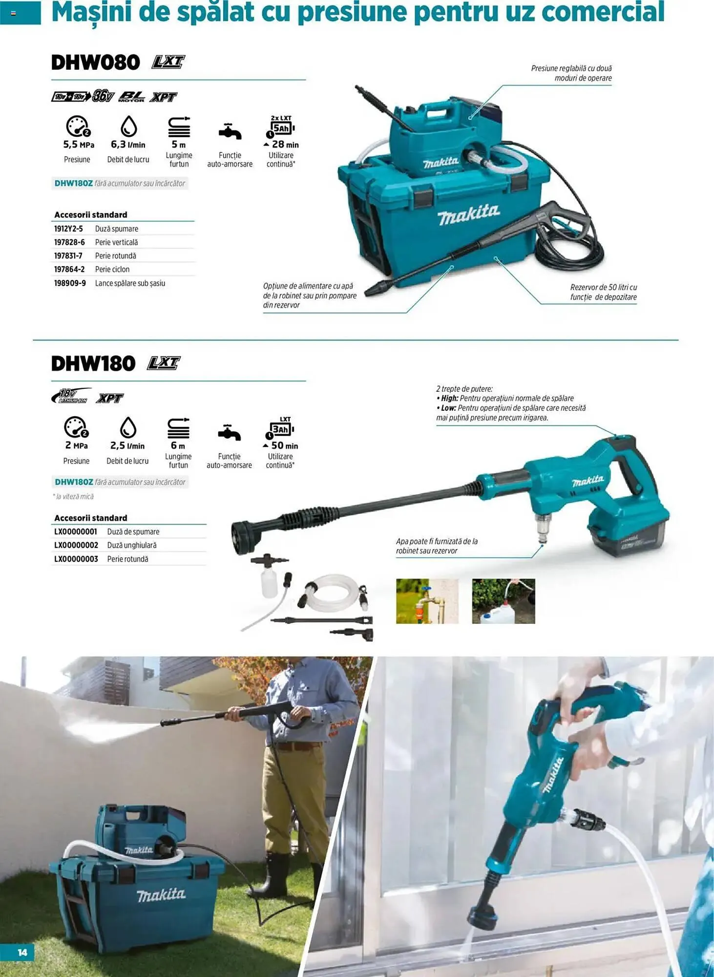 Catalog Catalog Makita de la 22 septembrie până la 30 septembrie 2026 - Revista Pagina 14