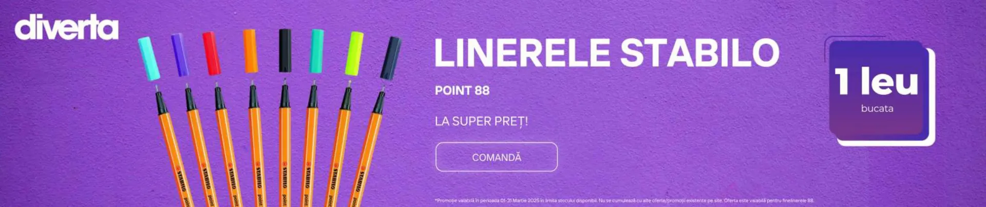 Catalog Catalog Diverta de la 6 martie până la 31 martie 2025 - Revista Pagina 16