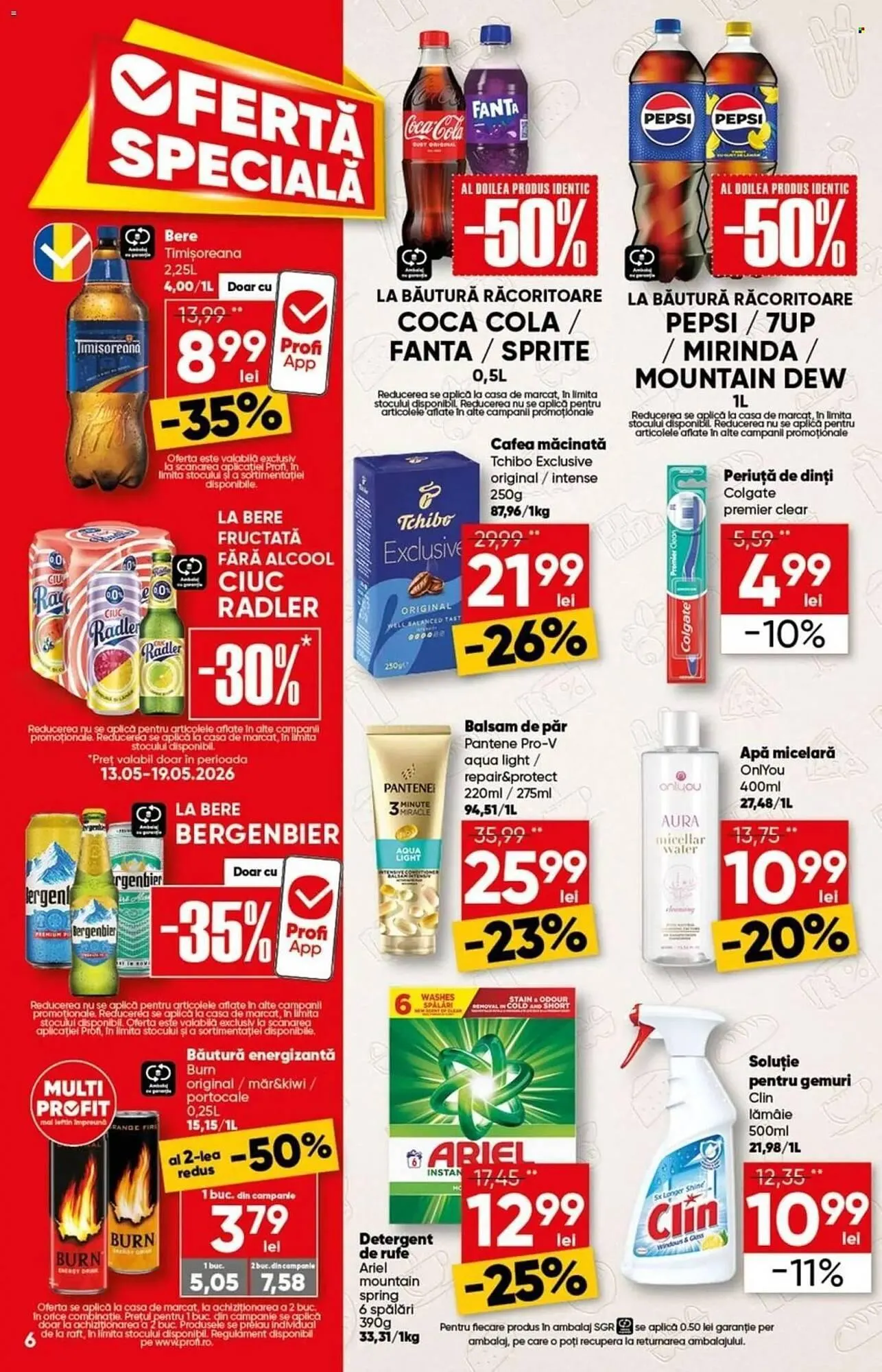 Catalog Catalog PROFI de la 13 mai până la 26 mai 2026 - Revista Pagina 6