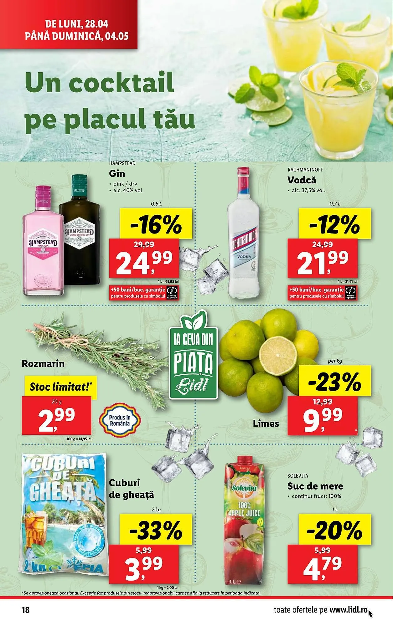 Catalog Catalog Lidl de la 22 aprilie până la 27 aprilie 2025 - Revista Pagina 18