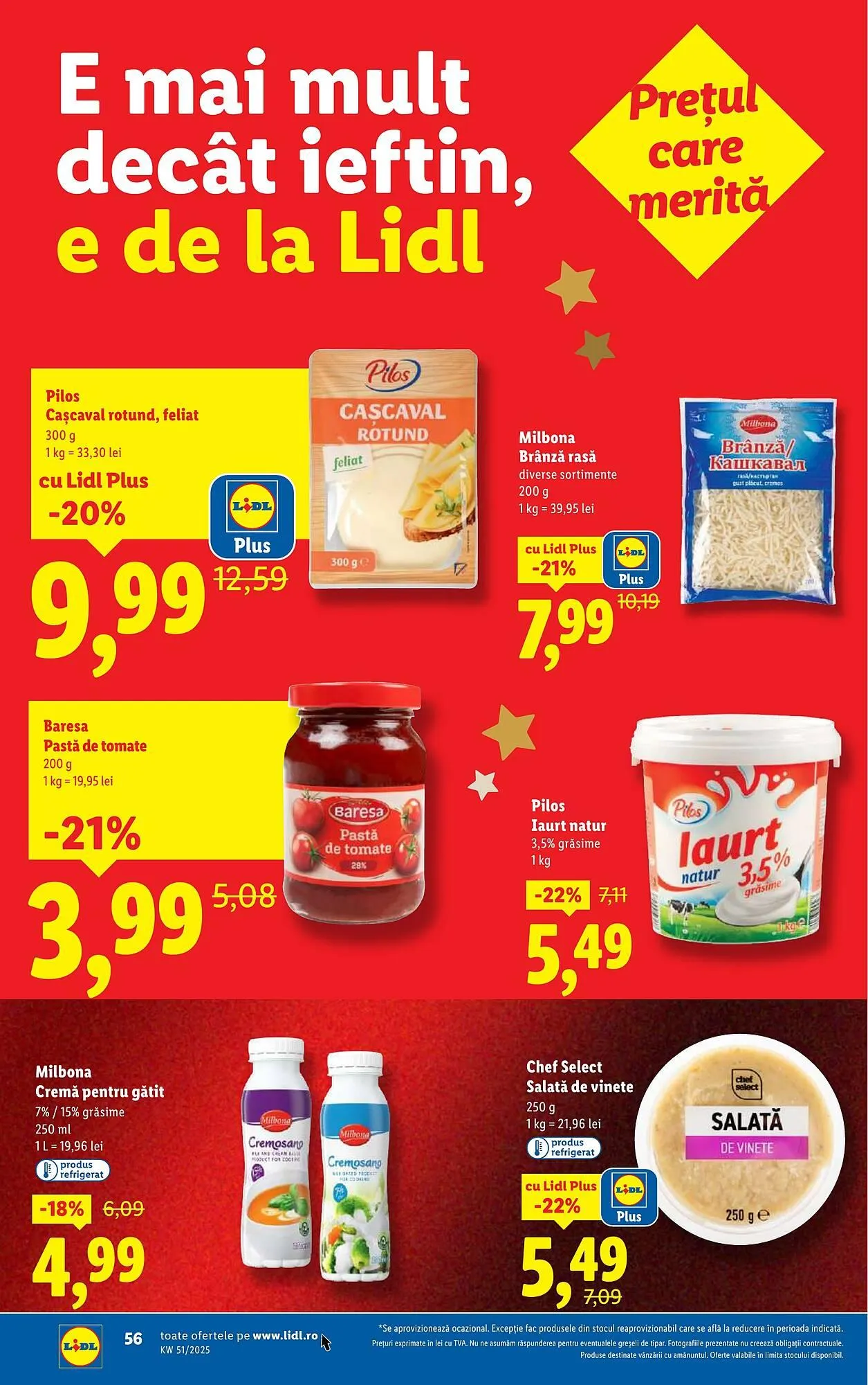 Catalog Catalog Lidl de la 15 decembrie până la 21 decembrie 2025 - Revista Pagina 56