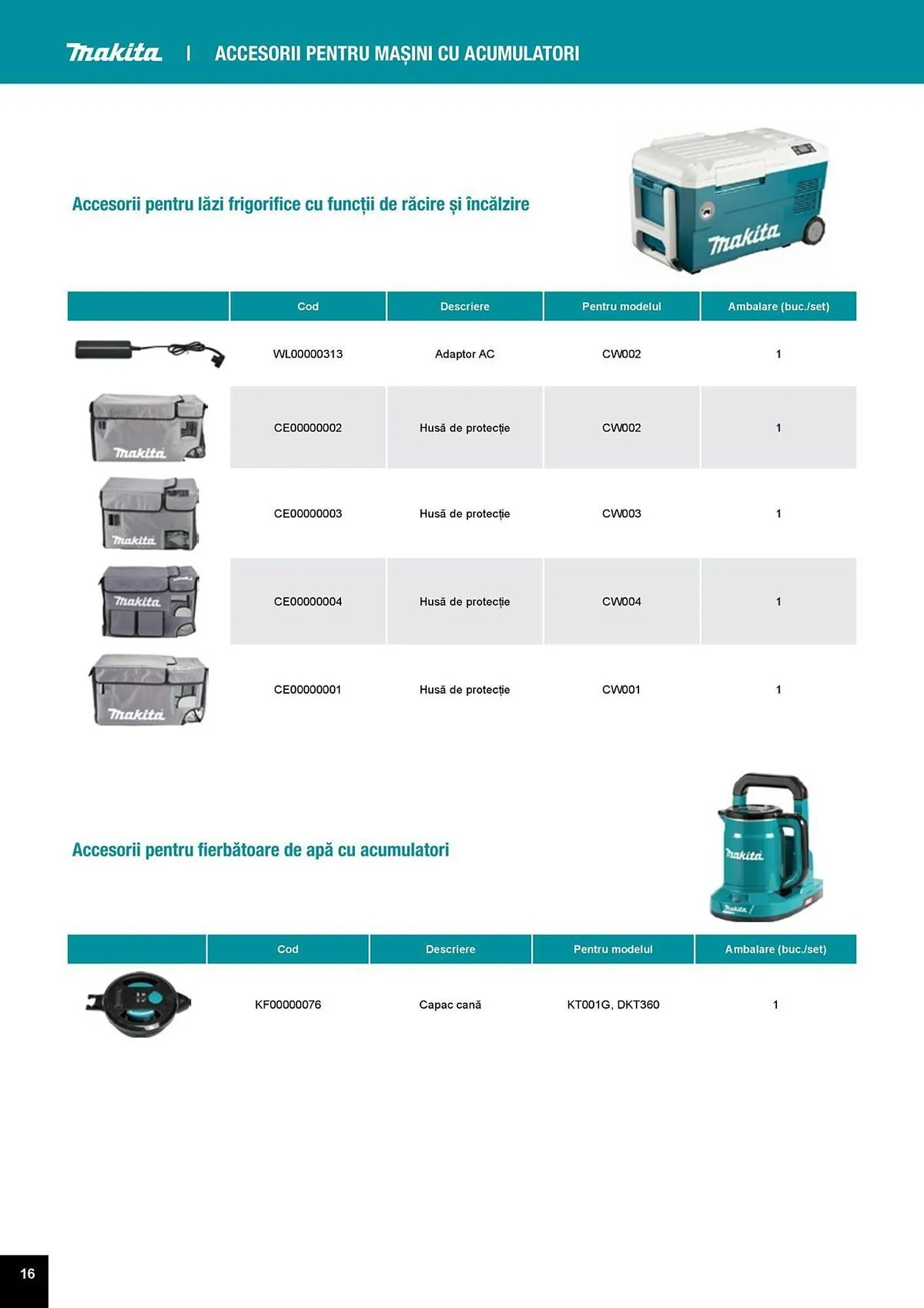 Catalog Catalog Makita de la 1 aprilie până la 31 decembrie 2025 - Revista Pagina 16