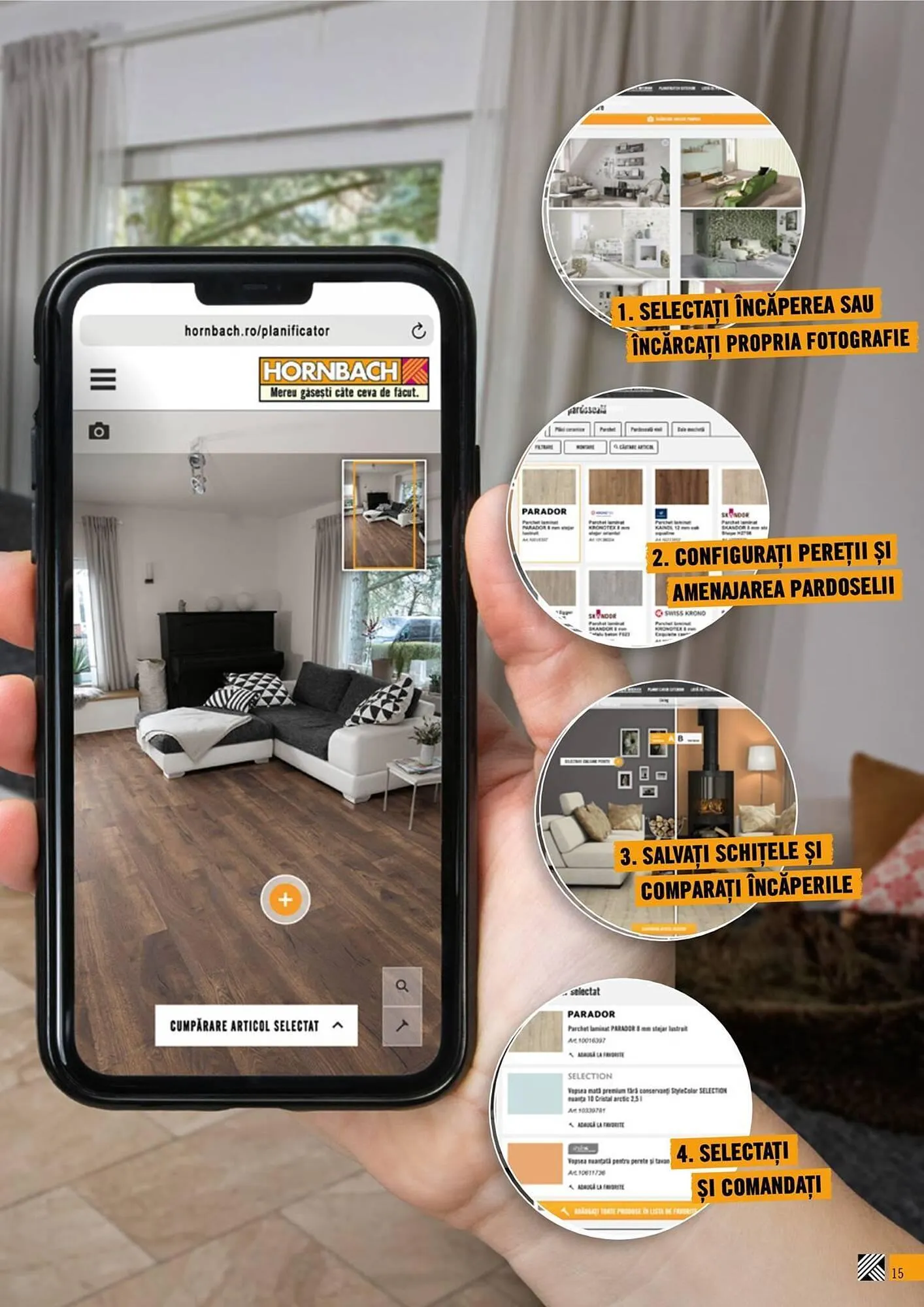 Catalog Magazine Hornbach de la 19 septembrie până la 31 octombrie 2025 - Revista Pagina 15