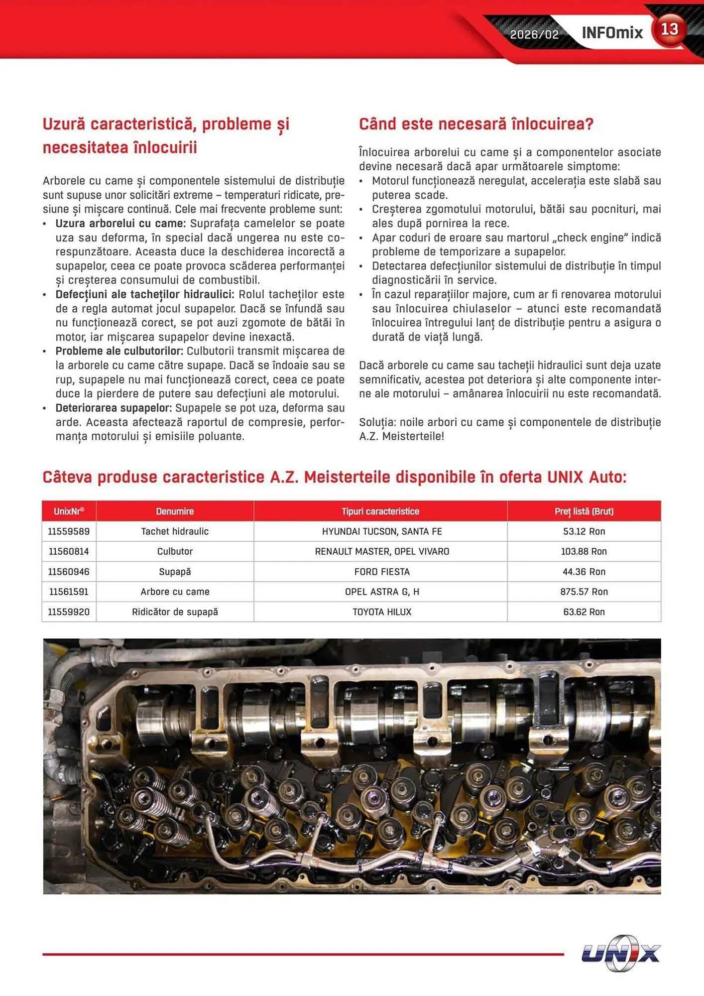 Catalog Catalog UNIX Auto de la 4 februarie până la 28 februarie 2026 - Revista Pagina 13