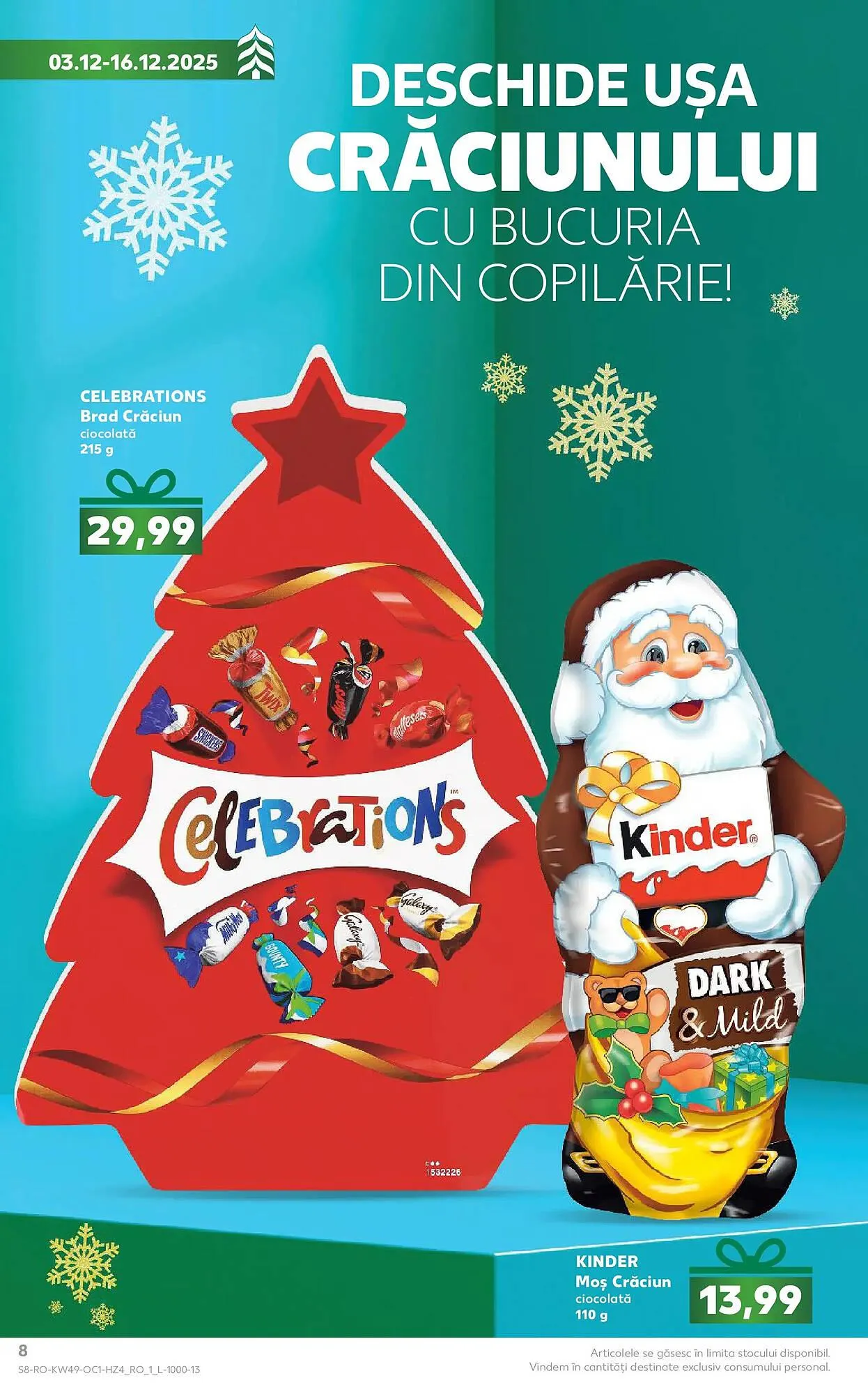 Catalog Catalog Kaufland de la 3 decembrie până la 16 decembrie 2025 - Revista Pagina 8