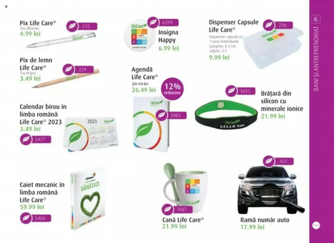 Catalog Catalog Life Care de la 1 septembrie până la 31 decembrie 2023 - Revista Pagina 163