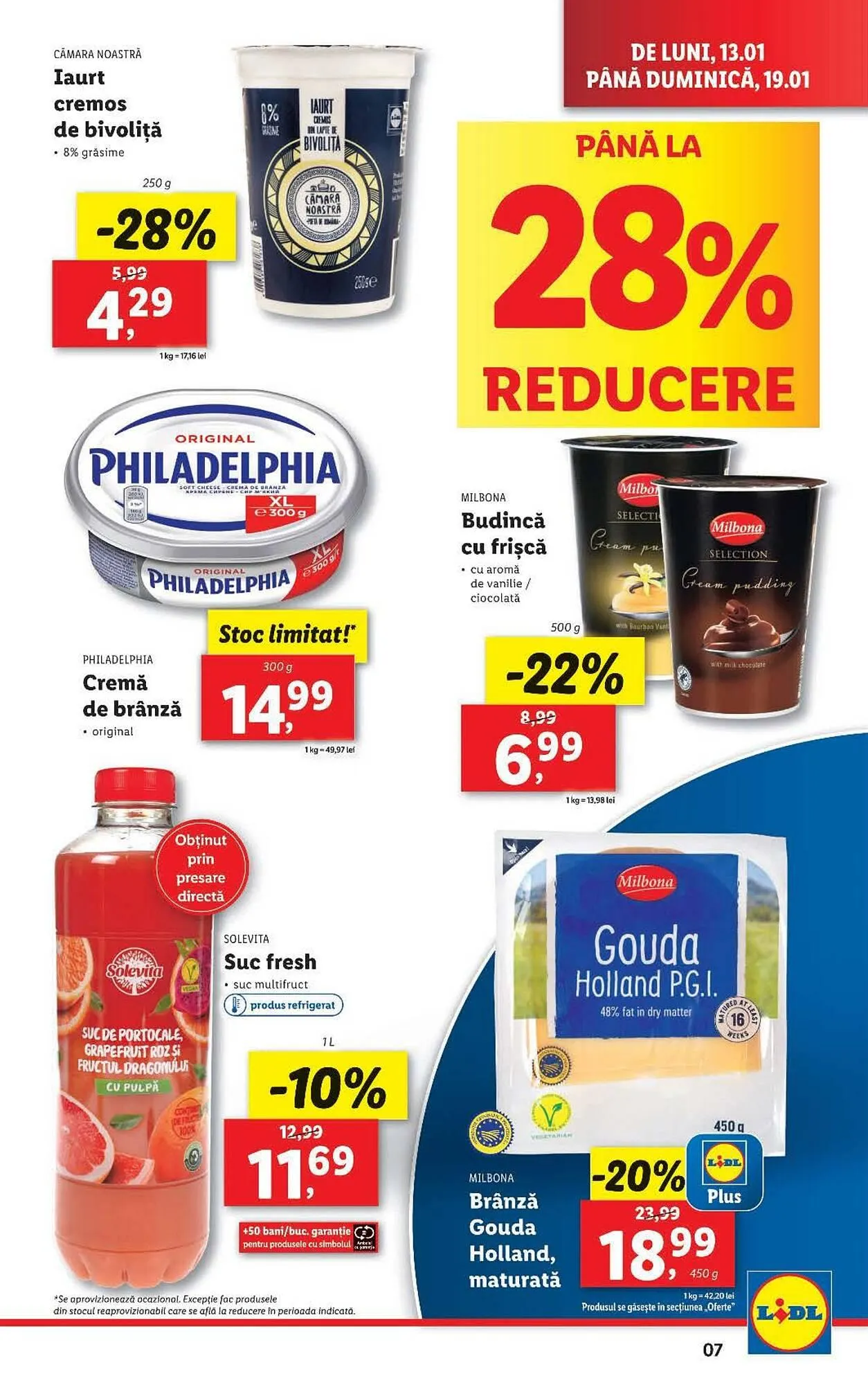 Catalog Catalog Lidl de la 13 ianuarie până la 19 ianuarie 2025 - Revista Pagina 7