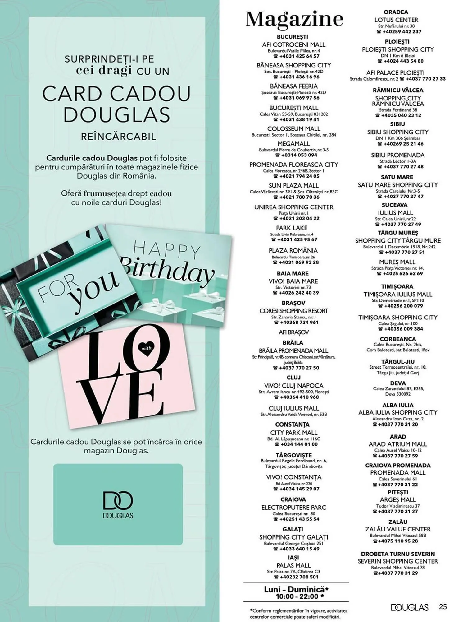 Catalog Catalog Douglas de la 11 noiembrie până la 30 noiembrie 2024 - Revista Pagina 25