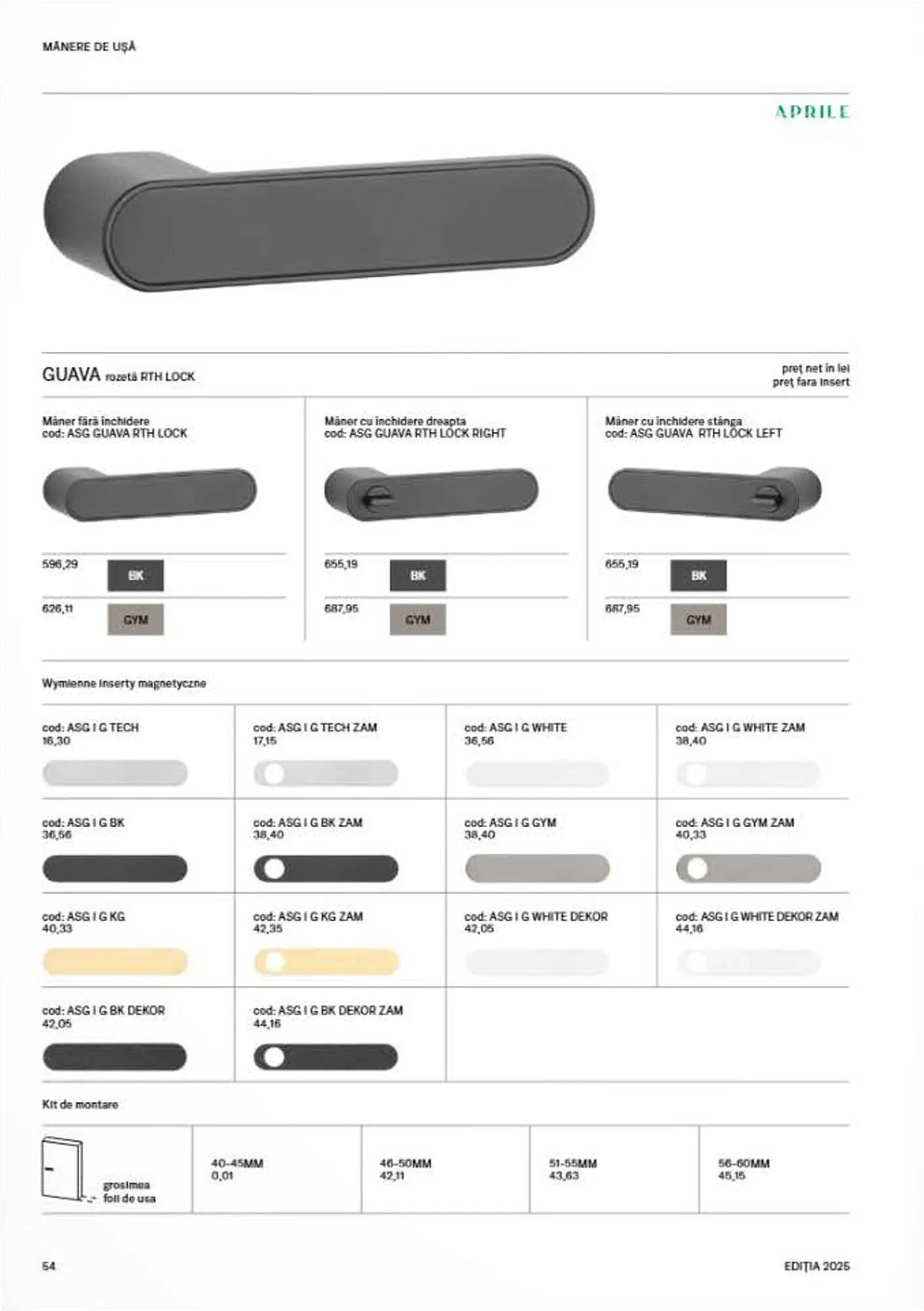 Catalog Catalog Proges de la 8 septembrie până la 31 decembrie 2025 - Revista Pagina 56