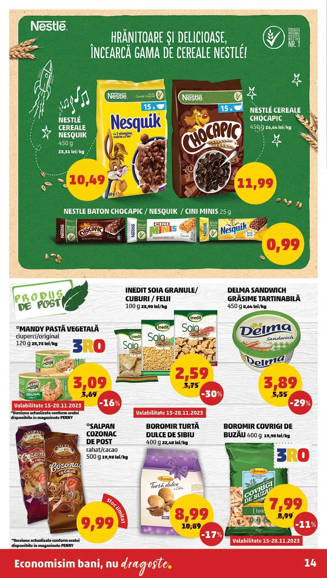 Catalog Penny catalog de la 22 noiembrie până la 28 noiembrie 2023 - Revista Pagina 14