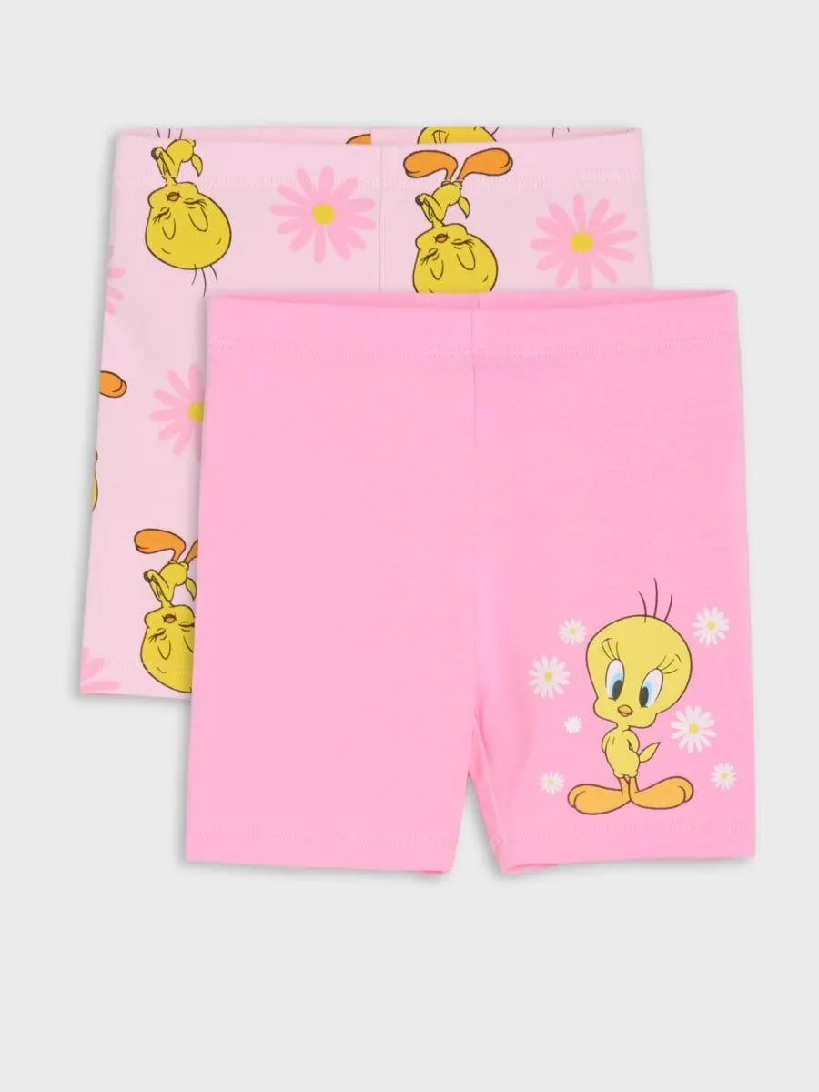Colanți scurți 2 pack Looney Tunes