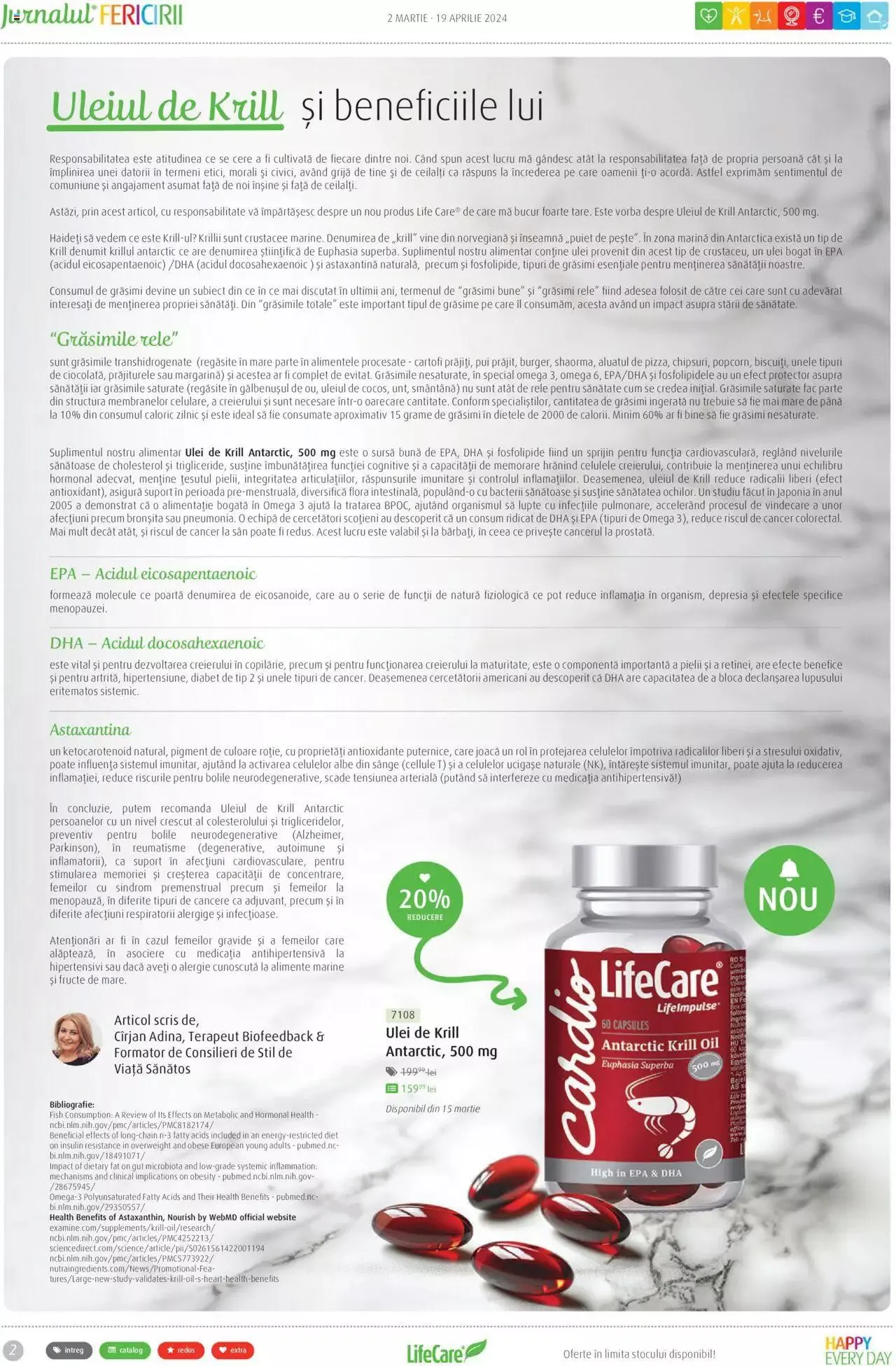 Catalog Life Care catalog - Jurnalul Fericirii Martie/Aprilie de la 2 martie până la 19 aprilie 2024 - Revista Pagina 2