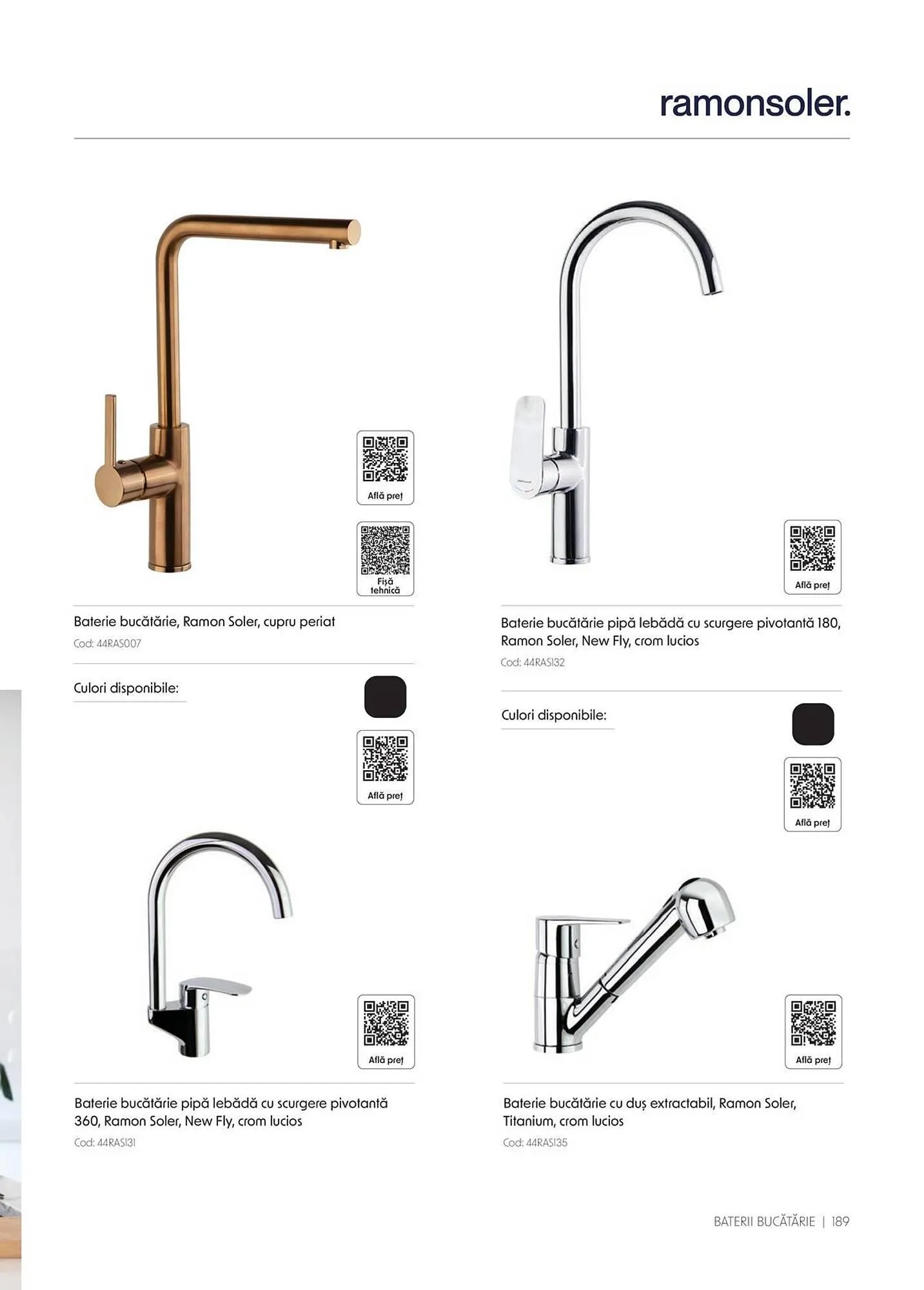 Catalog Catalog Romstal de la 1 aprilie până la 31 decembrie 2026 - Revista Pagina 189