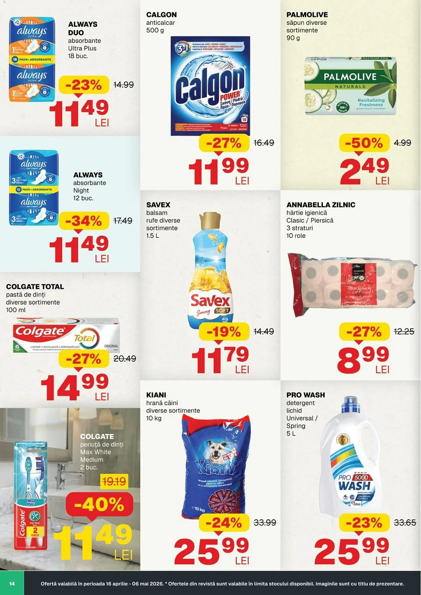 Catalog Catalog Annabella de la 16 aprilie până la 6 mai 2026 - Revista Pagina 14