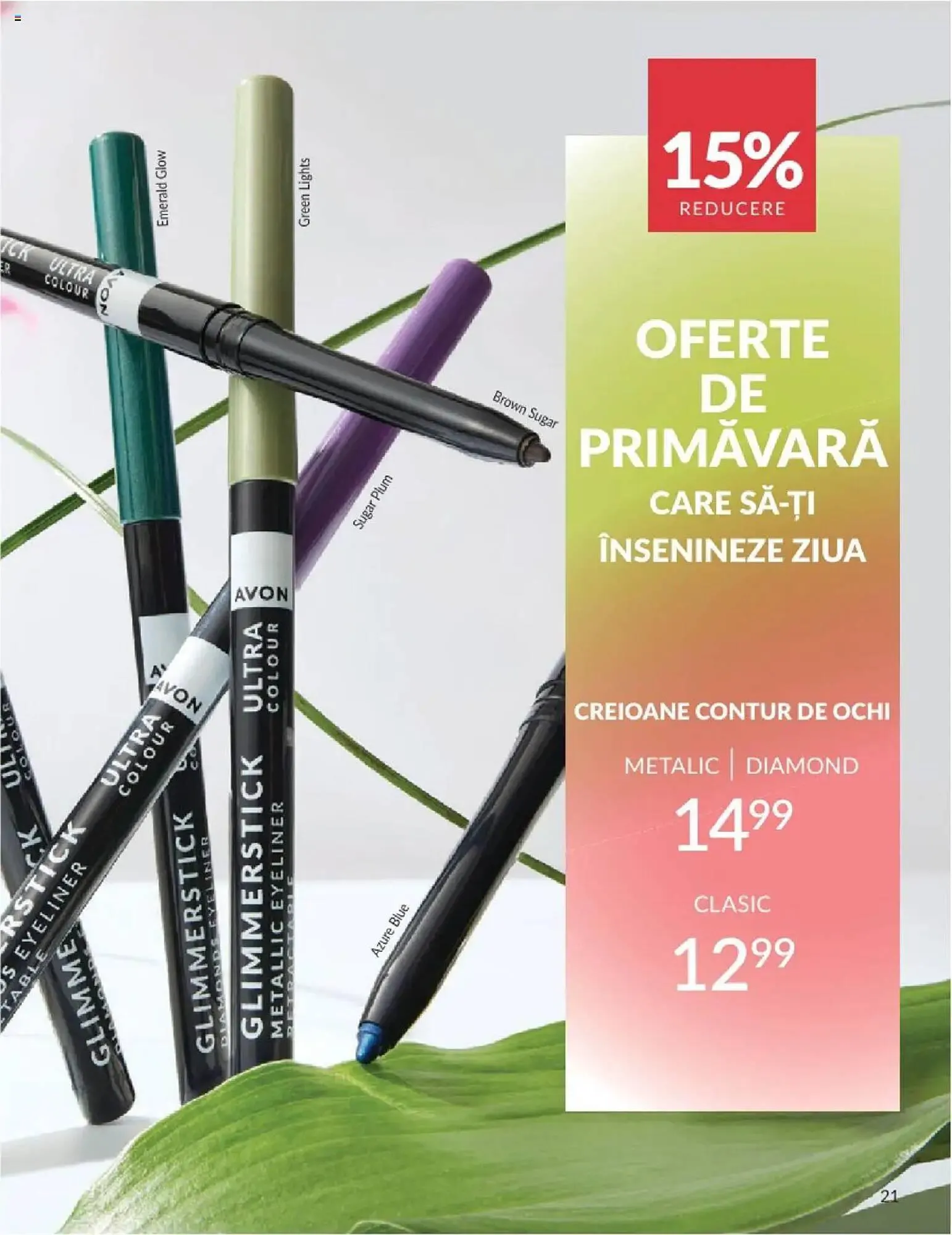 Catalog Catalog Avon de la 1 mai până la 31 mai 2025 - Revista Pagina 21