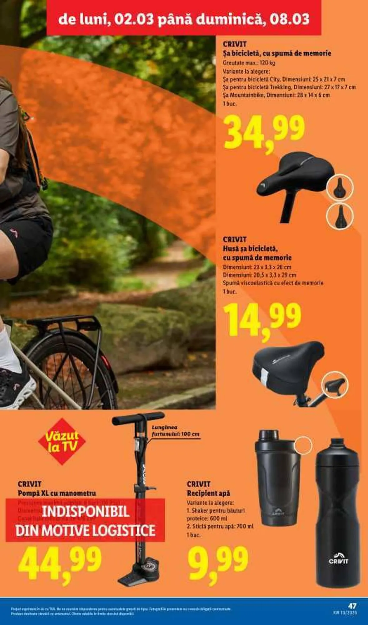 Catalog Catalog Lidl de la 2 martie până la 8 martie 2026 - Revista Pagina 47