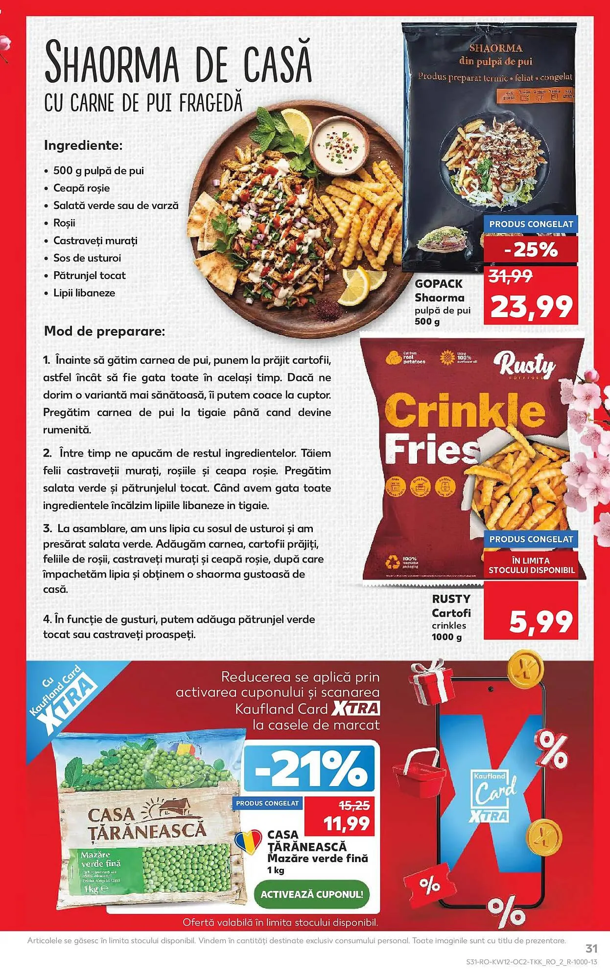 Catalog Catalog Kaufland de la 18 martie până la 24 martie 2026 - Revista Pagina 31