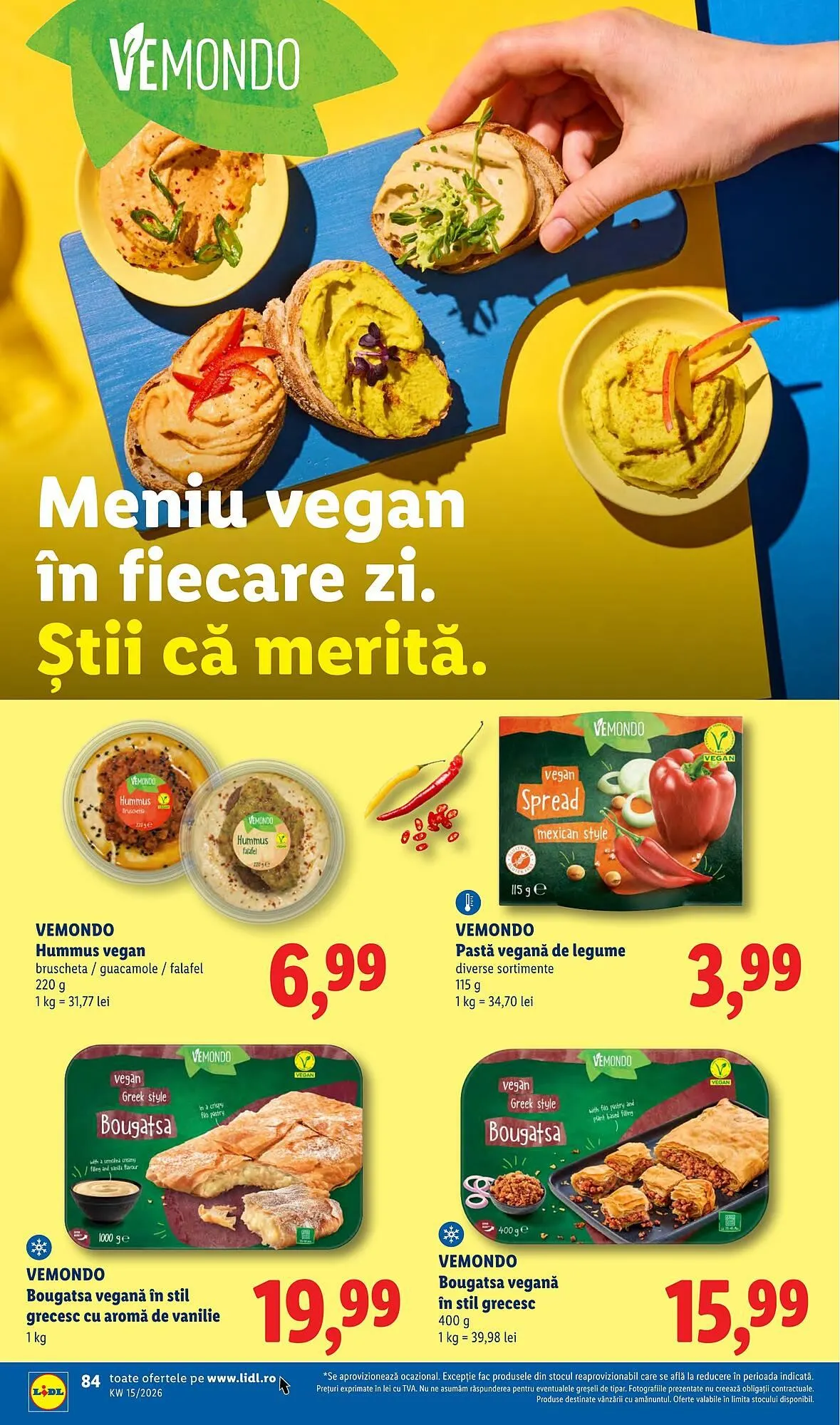 Catalog Catalog Lidl de la 6 aprilie până la 11 aprilie 2026 - Revista Pagina 84