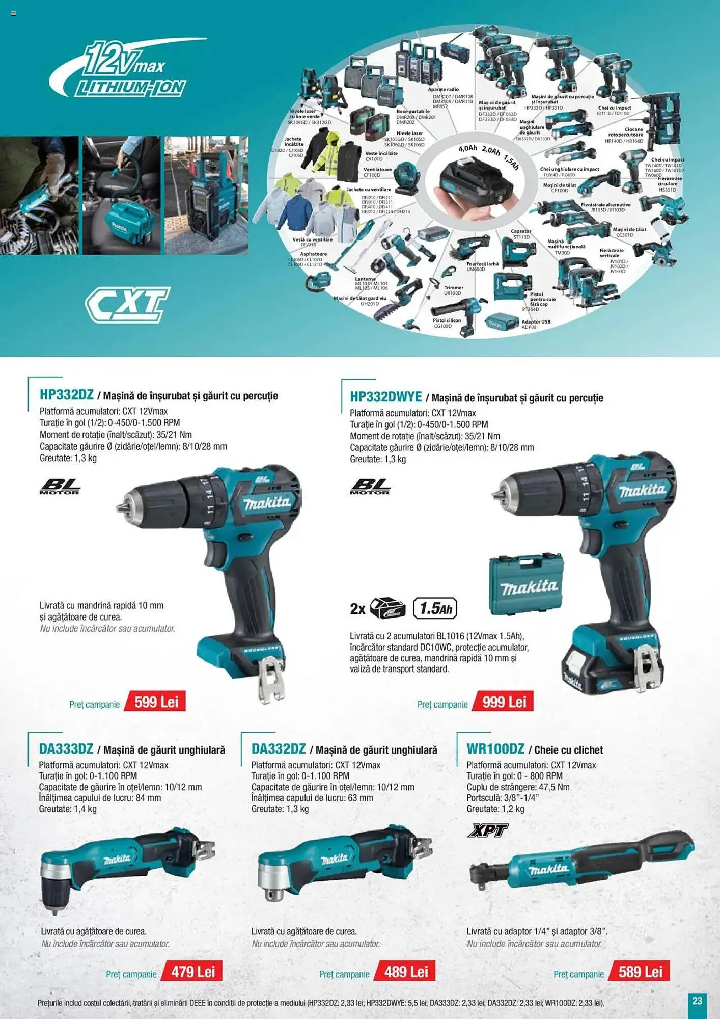 Catalog Catalog Makita de la 30 iunie până la 30 septembrie 2025 - Revista Pagina 23