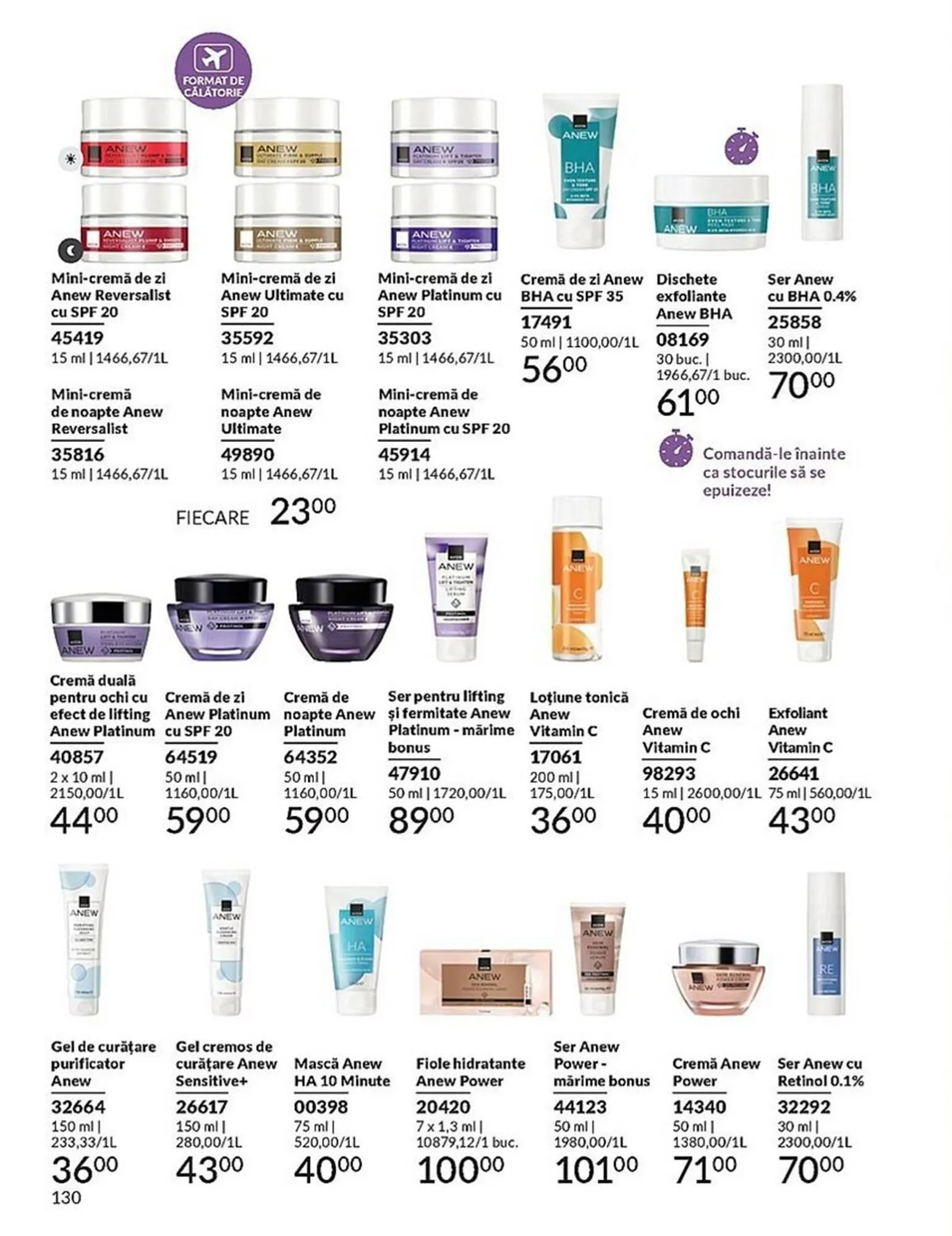 Catalog Catalog Avon de la 3 noiembrie până la 30 noiembrie 2025 - Revista Pagina 128