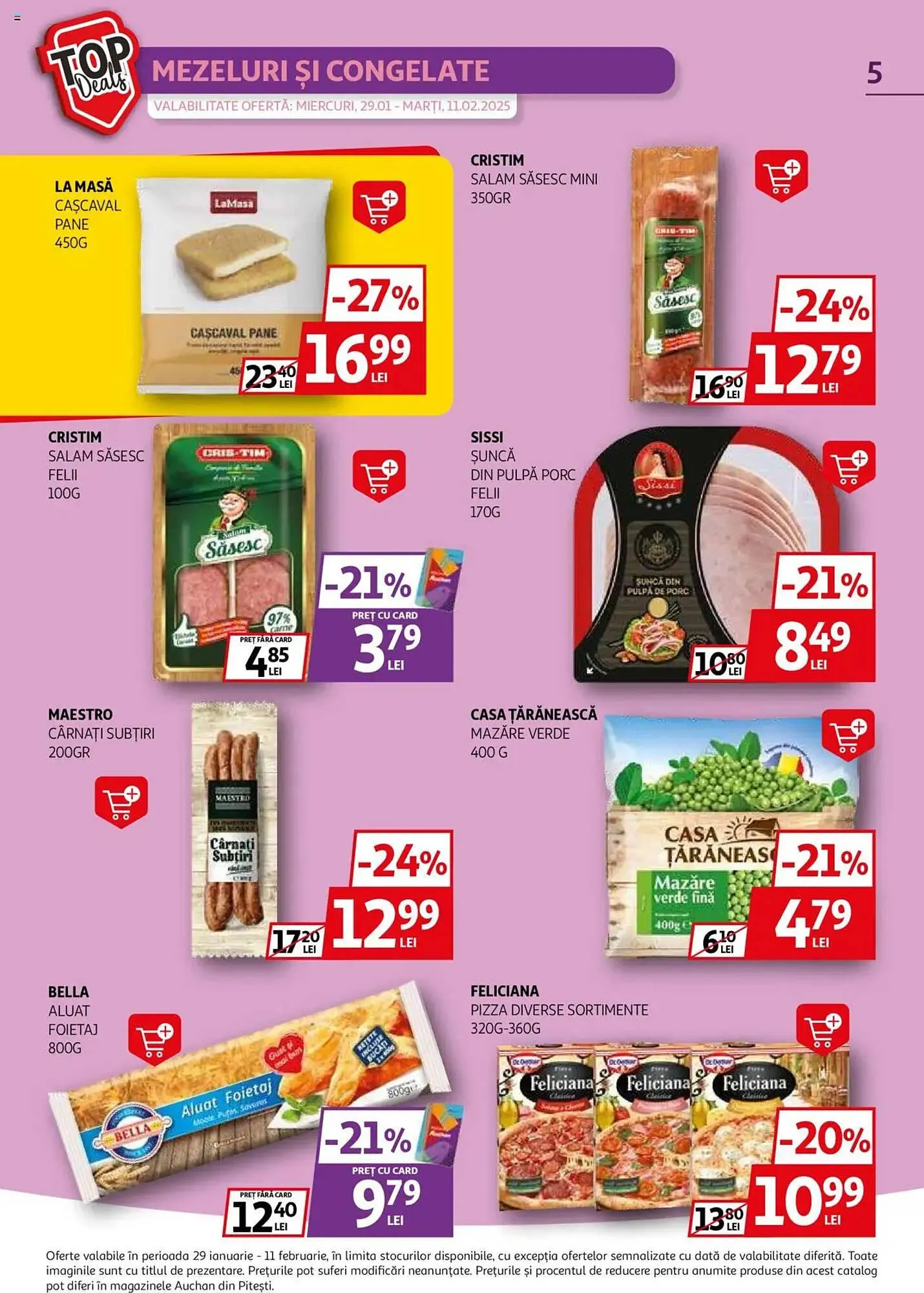 Catalog Catalog Auchan de la 29 ianuarie până la 11 februarie 2025 - Revista Pagina 5