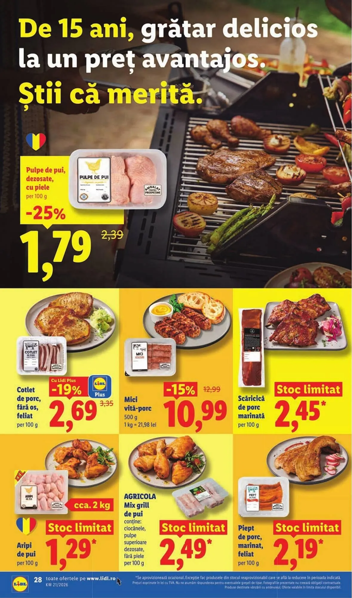 Catalog Catalog Lidl de la 18 mai până la 24 mai 2026 - Revista Pagina 28