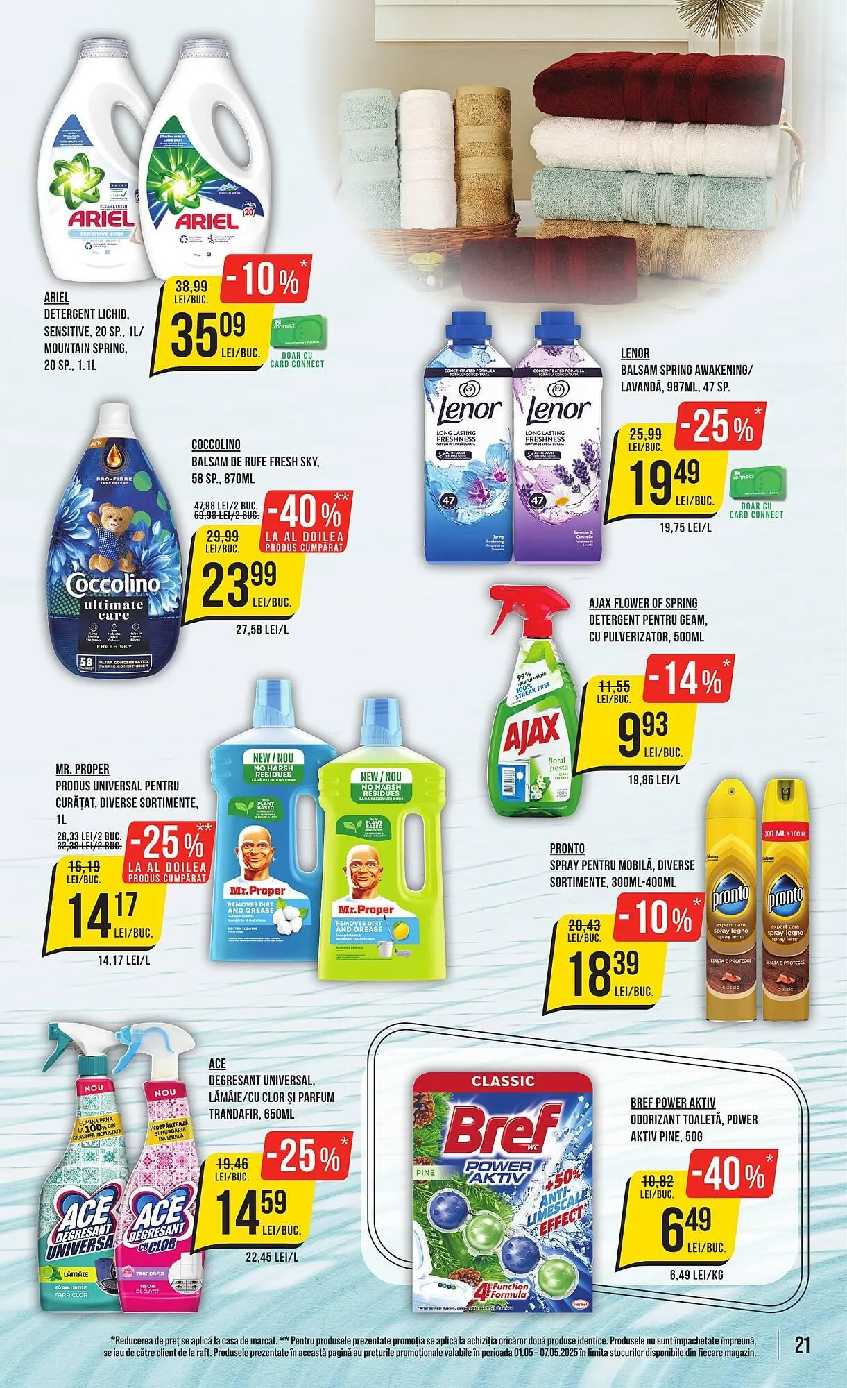 Catalog Catalog Mega Image de la 1 mai până la 7 mai 2025 - Revista Pagina 21