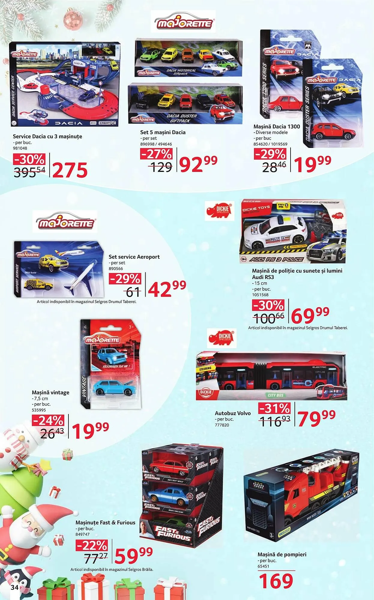 Catalog Catalog Selgros de la 6 decembrie până la 24 decembrie 2025 - Revista Pagina 34
