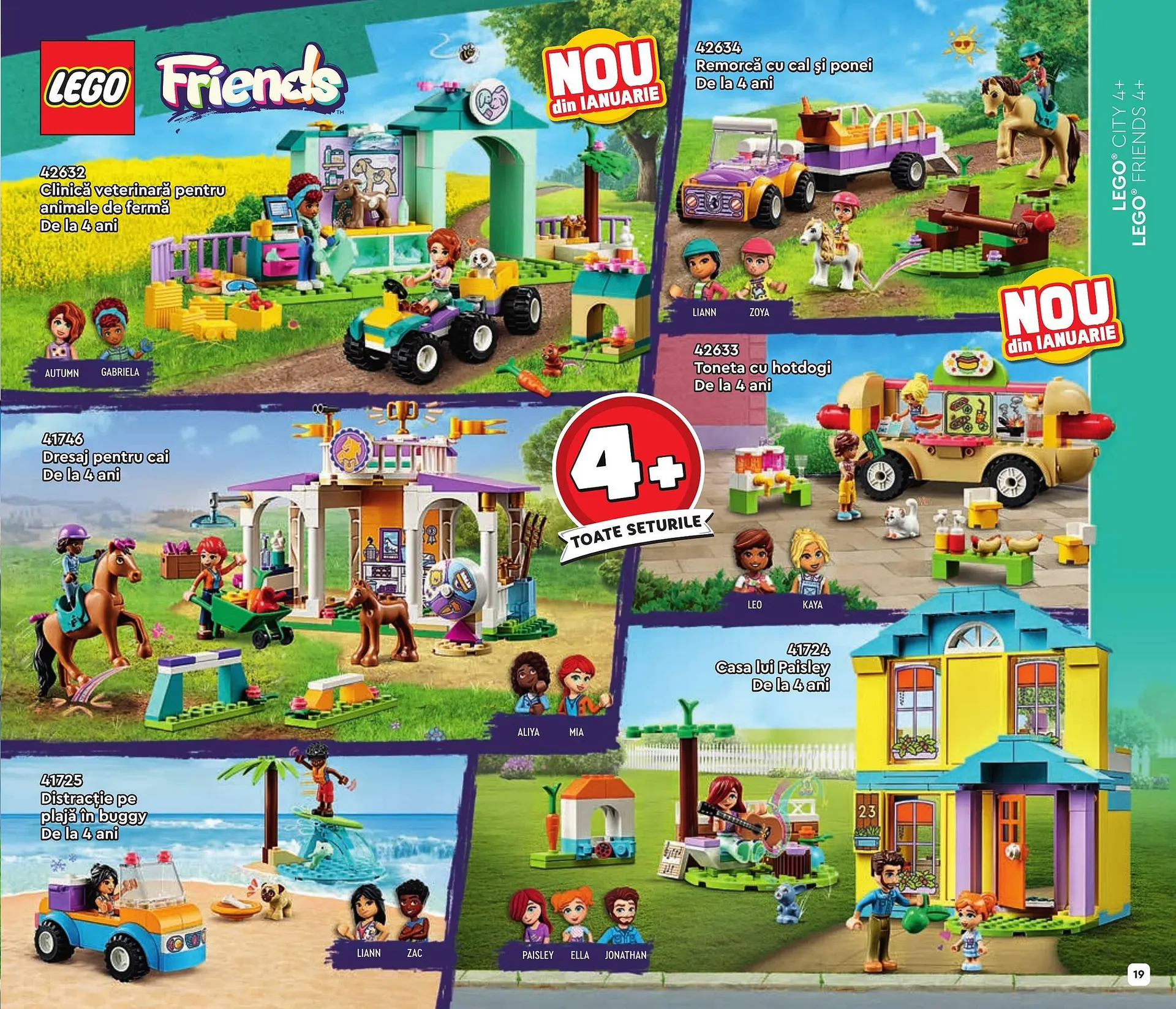 Catalog Lego catalog de la 1 ianuarie până la 30 iunie 2024 - Revista Pagina 19