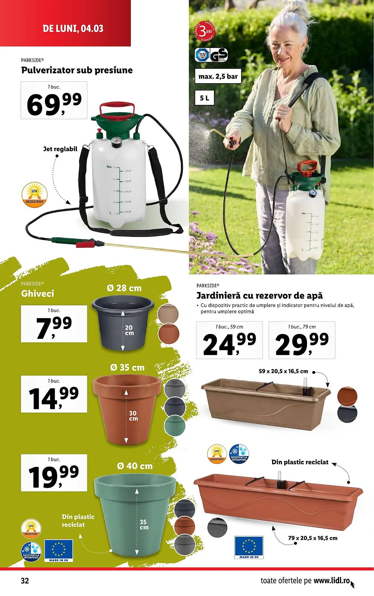 Catalog Lidl catalog de la 4 martie până la 10 martie 2024 - Revista Pagina 32