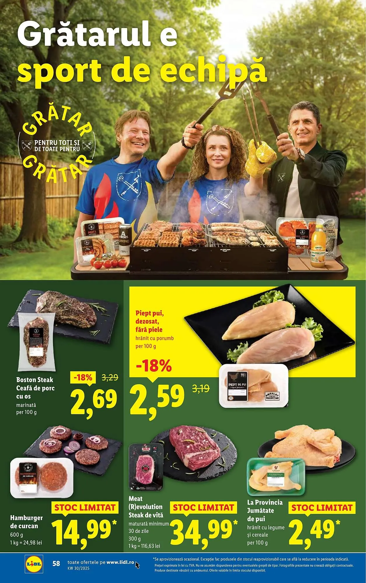 Catalog Catalog Lidl de la 21 iulie până la 27 iulie 2025 - Revista Pagina 58