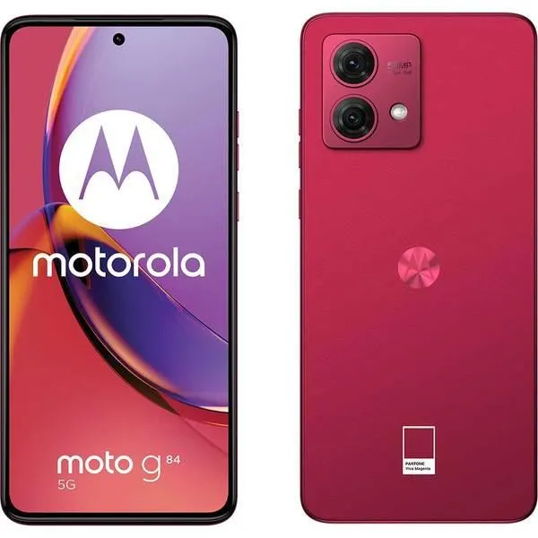 Telefon MOTOROLA Moto G84 5G, 256GB, 12GB RAM, Viva Magenta