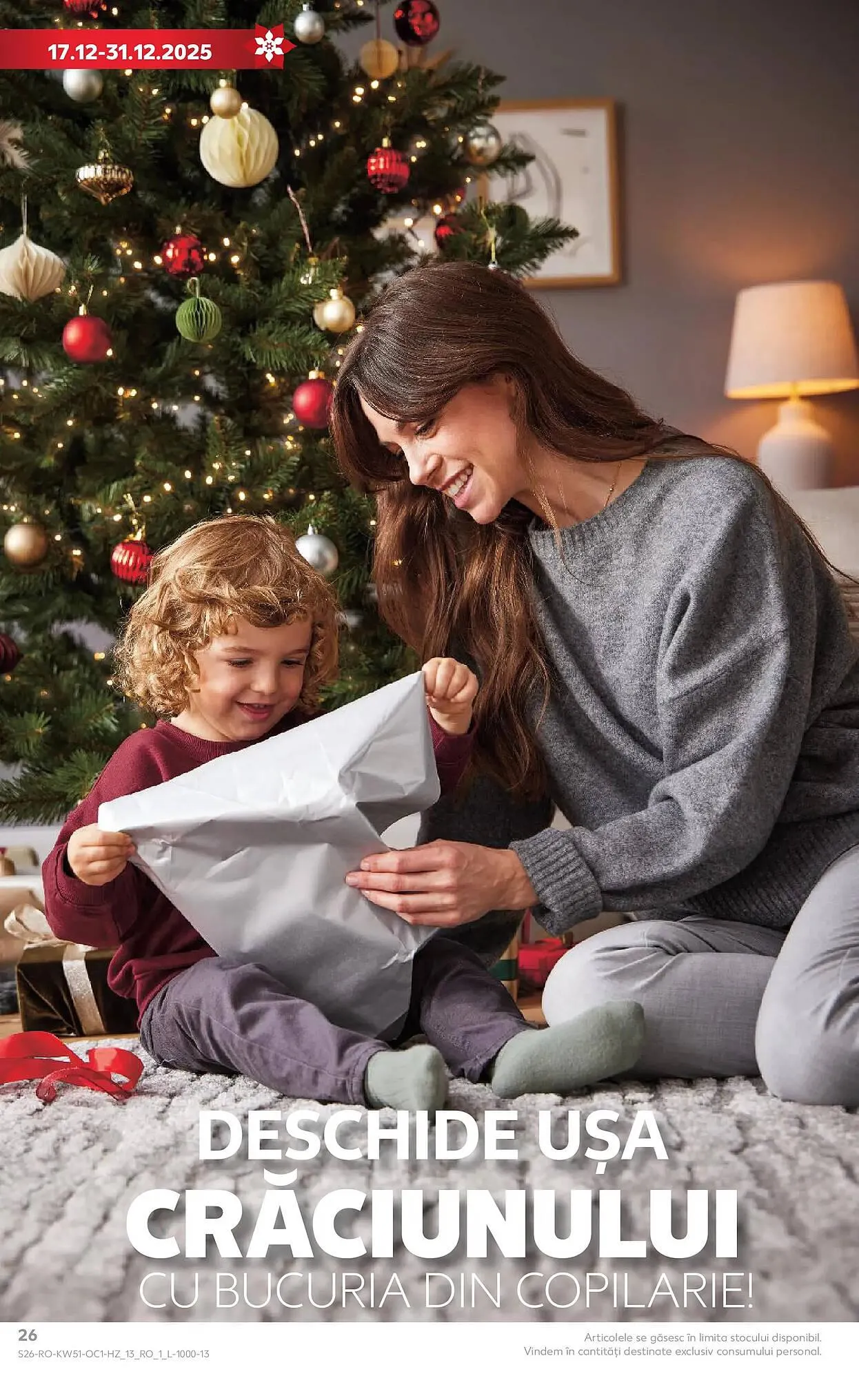 Catalog Catalog Kaufland de la 16 decembrie până la 31 decembrie 2025 - Revista Pagina 26