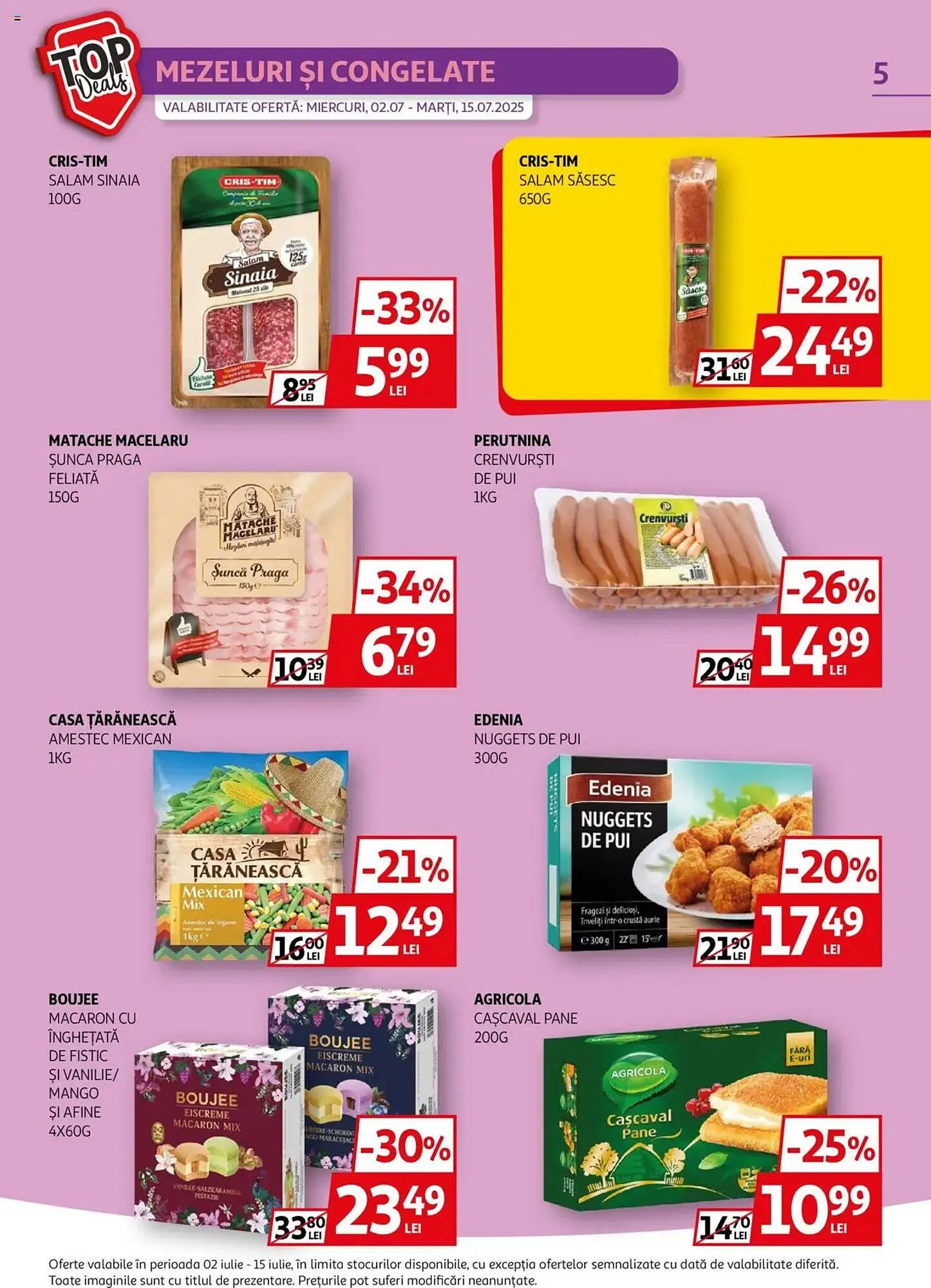 Catalog Catalog Auchan de la 1 iulie până la 15 iulie 2025 - Revista Pagina 5