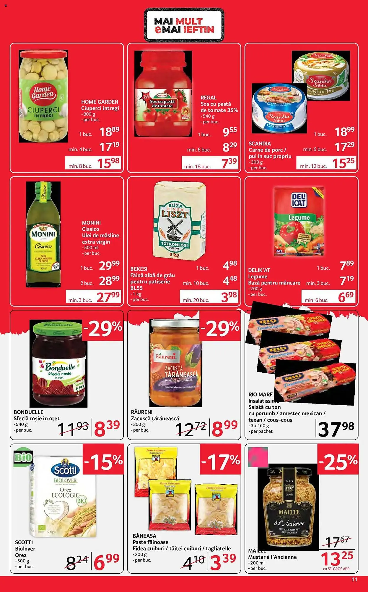 Catalog Catalog Selgros de la 1 mai până la 14 mai 2026 - Revista Pagina 11