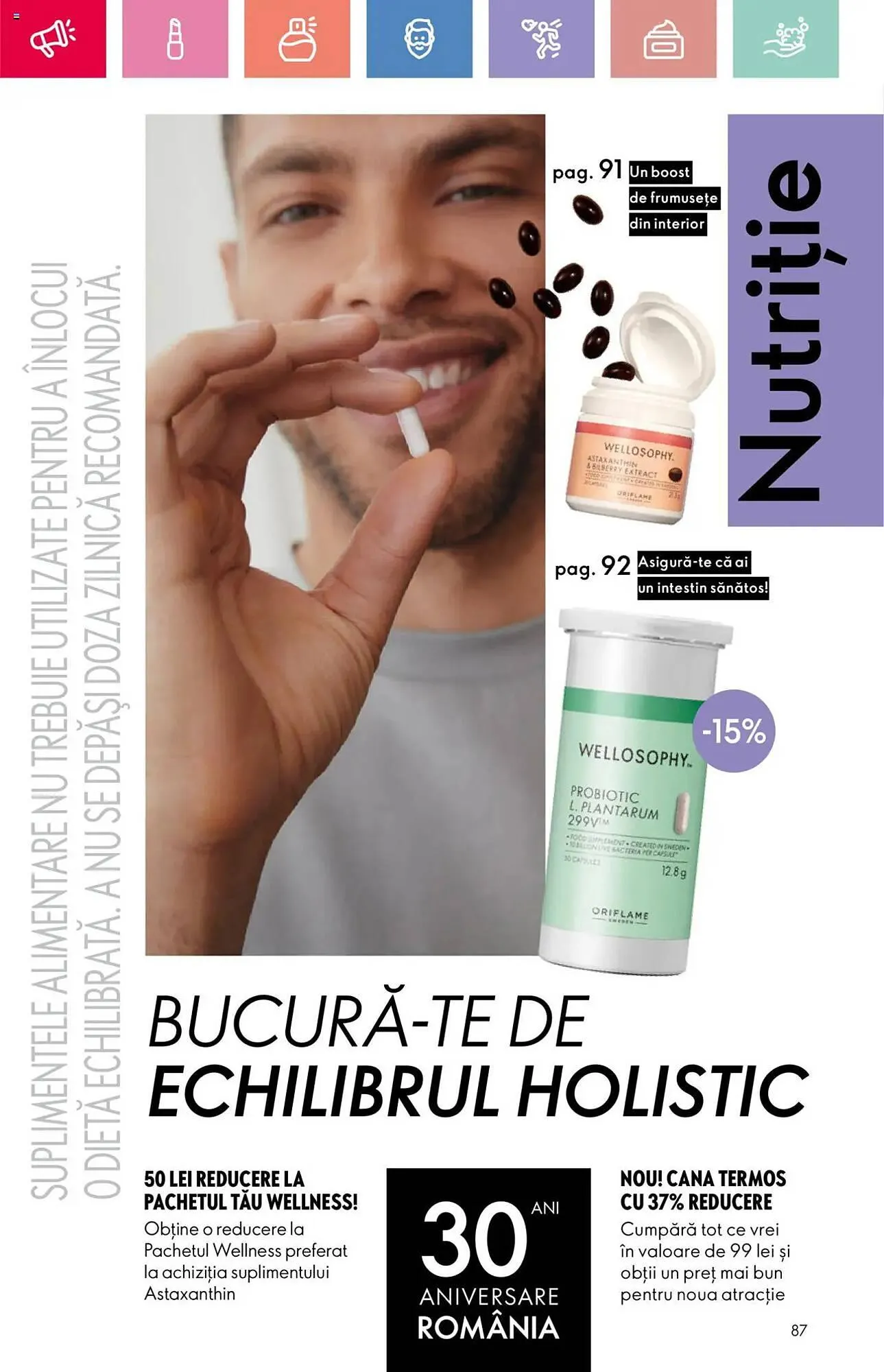 Catalog Catalog Oriflame de la 6 iulie până la 26 iulie 2025 - Revista Pagina 87