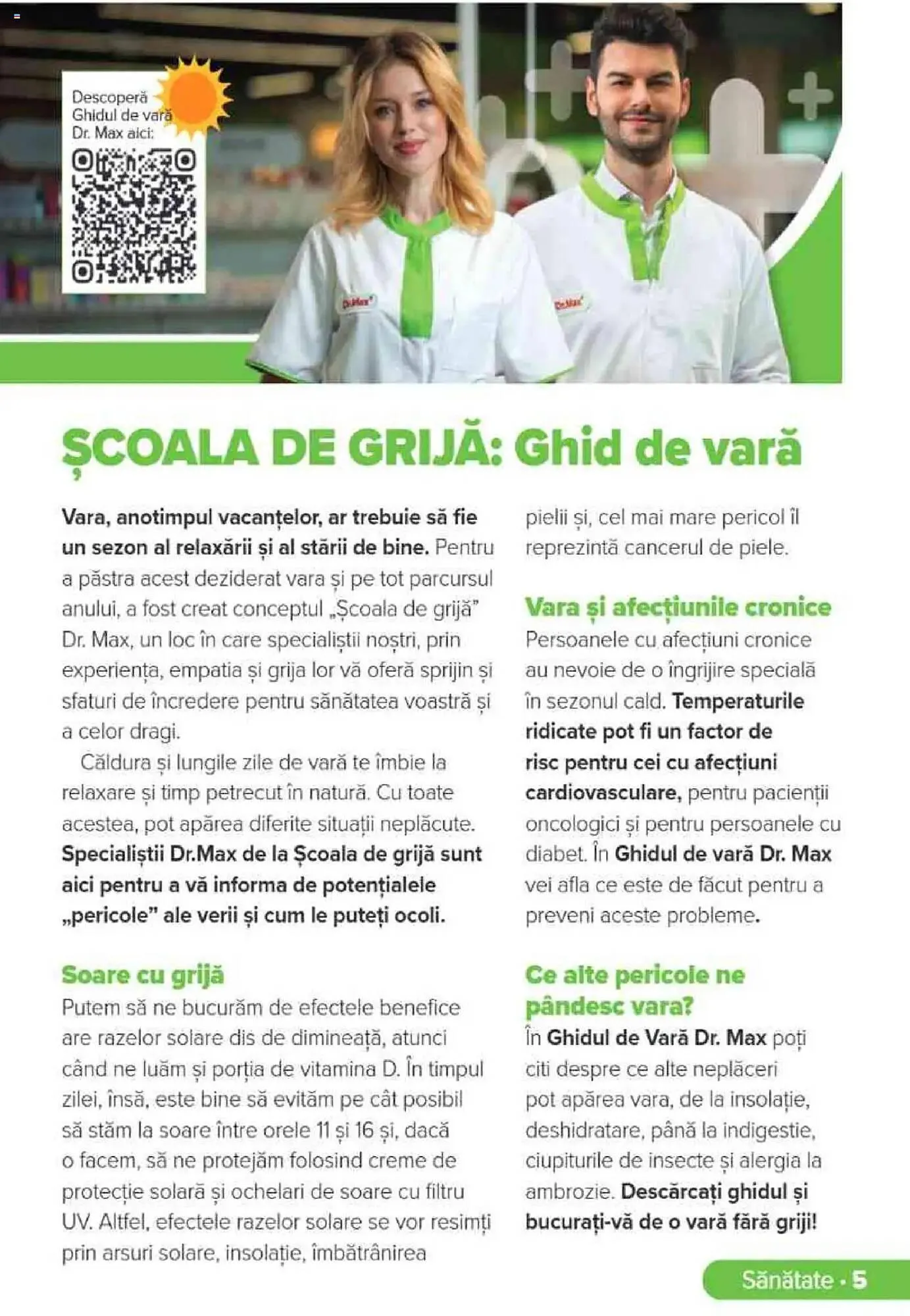 Catalog Catalog Dr.Max de la 1 iunie până la 31 august 2025 - Revista Pagina 5