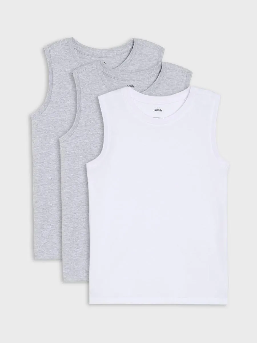 Tricou din bumbac 3 pack