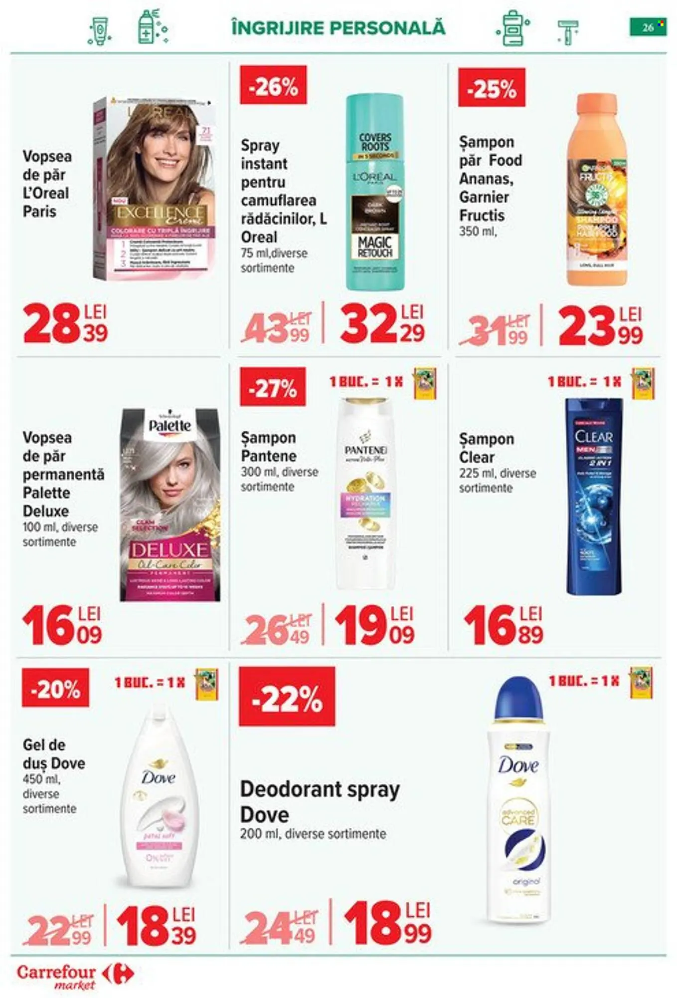 Catalog Catalog Carrefour Market de la 29 aprilie până la 5 mai 2026 - Revista Pagina 26