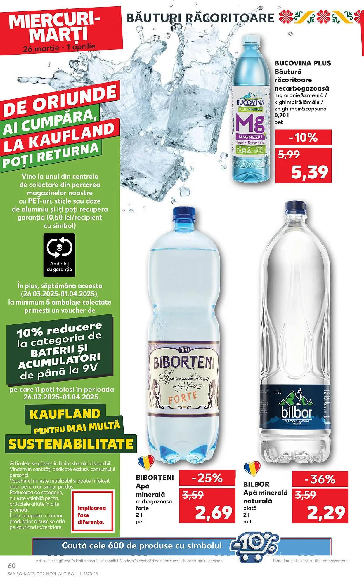 Catalog Catalog Kaufland de la 25 martie până la 30 martie 2025 - Revista Pagina 60