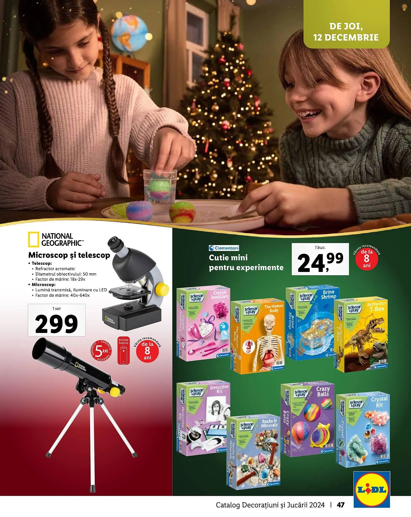 Catalog Catalog Lidl de la 4 noiembrie până la 24 decembrie 2024 - Revista Pagina 47