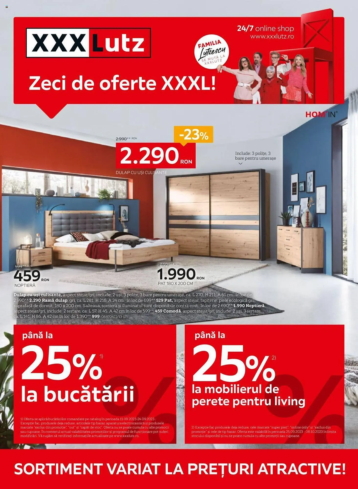 Catalog XXXLutz catalog de la 11 septembrie până la 8 octombrie 2023 - Revista Pagina 1