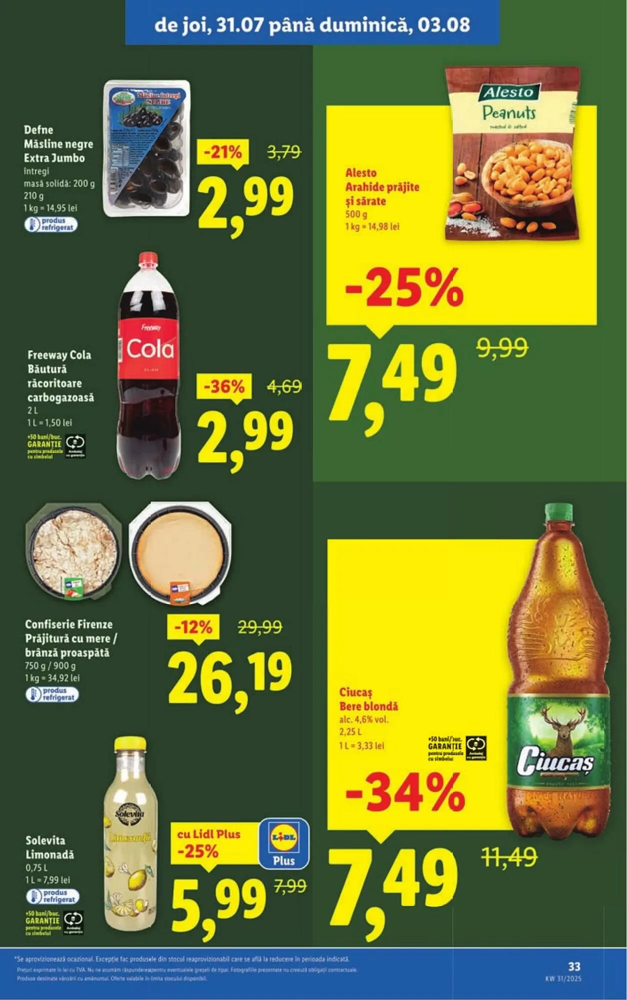 Catalog Catalog Lidl de la 28 iulie până la 3 august 2025 - Revista Pagina 33