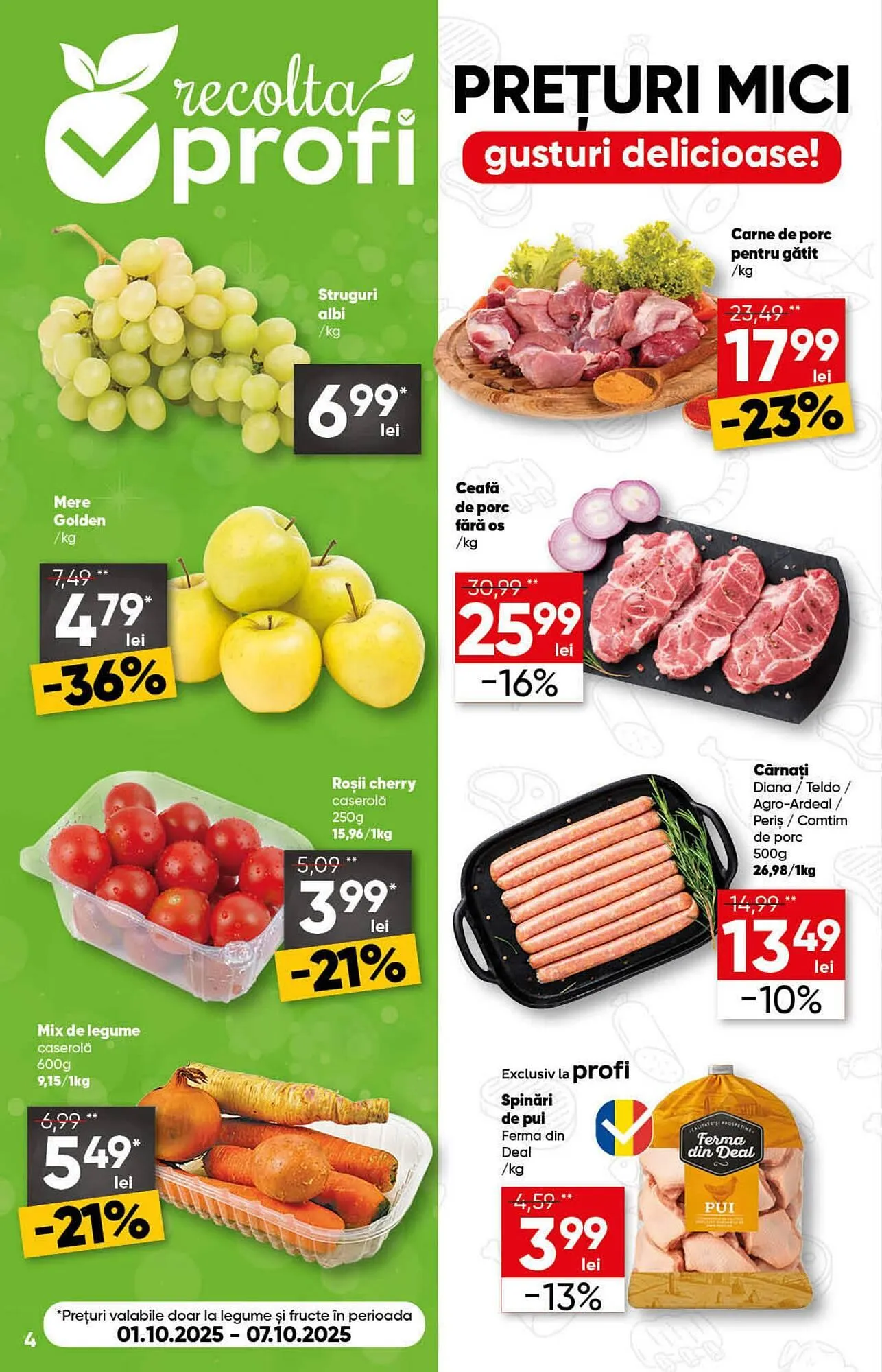 Catalog Catalog PROFI de la 1 octombrie până la 14 octombrie 2025 - Revista Pagina 4