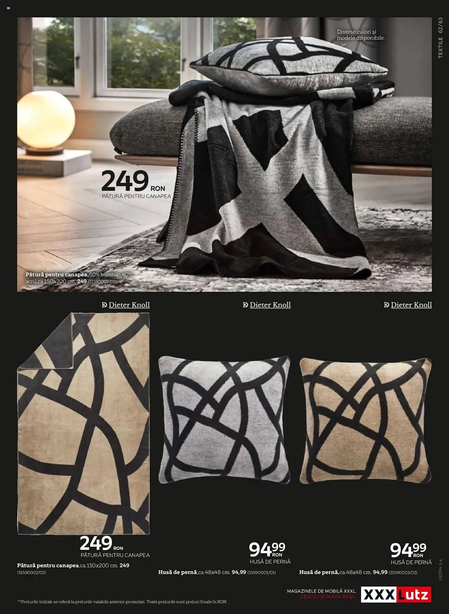 Catalog Catalog XXXLutz de la 7 aprilie până la 31 decembrie 2025 - Revista Pagina 63