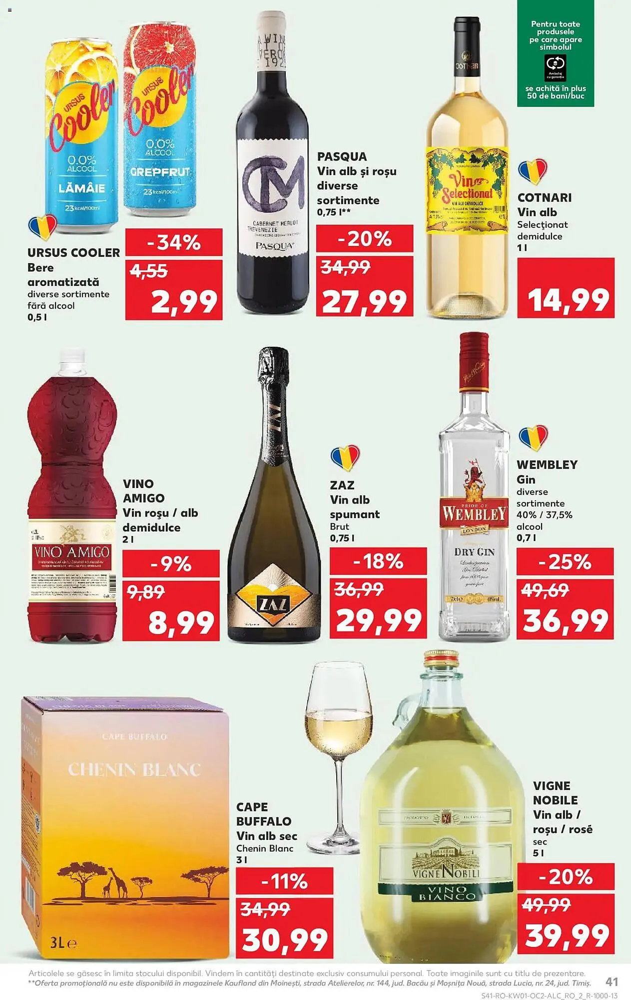 Catalog Catalog Kaufland de la 31 decembrie până la 6 ianuarie 2026 - Revista Pagina 41